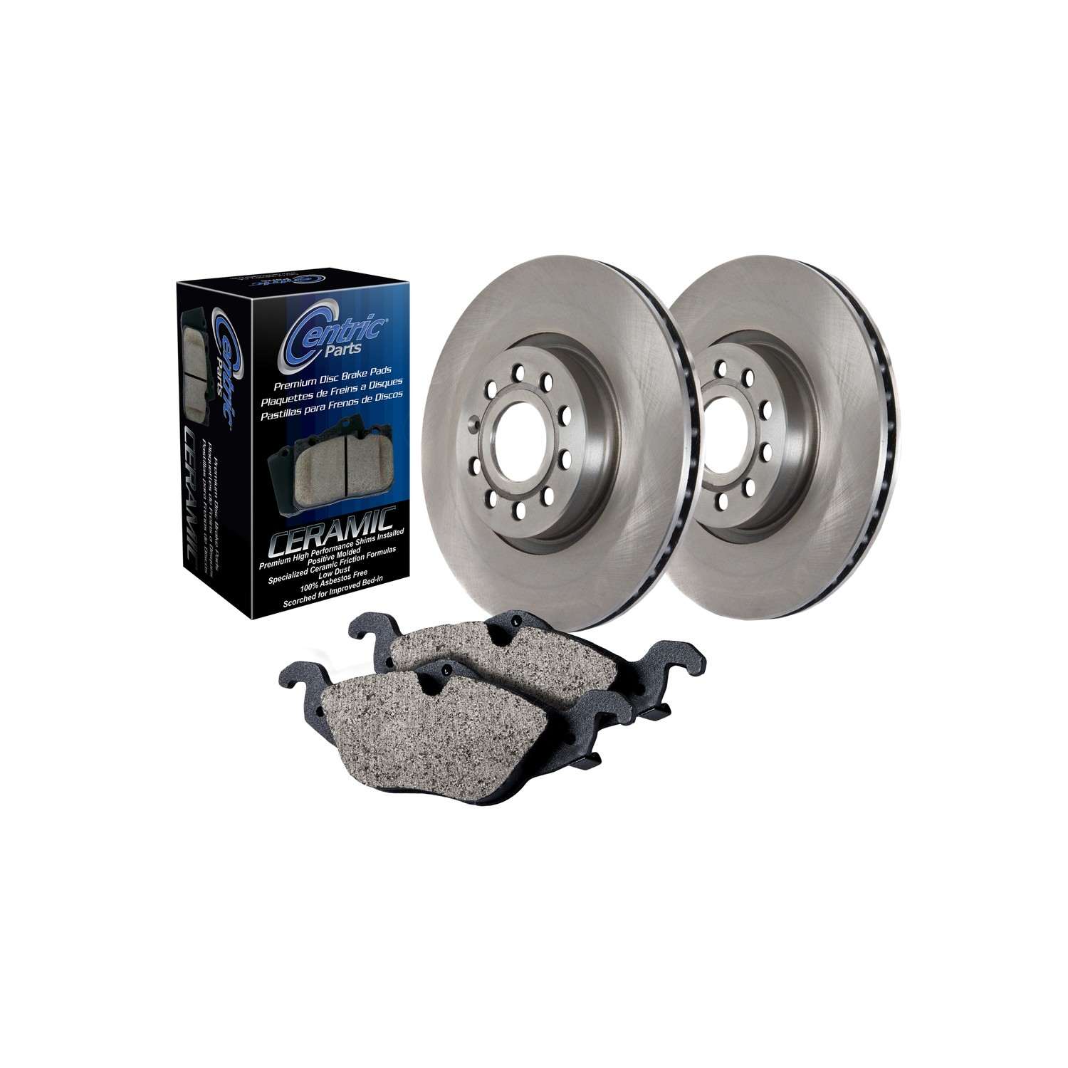 Centric Parts OE Grade Brake Kit 4-Wheel  top view frsport 905.40029
