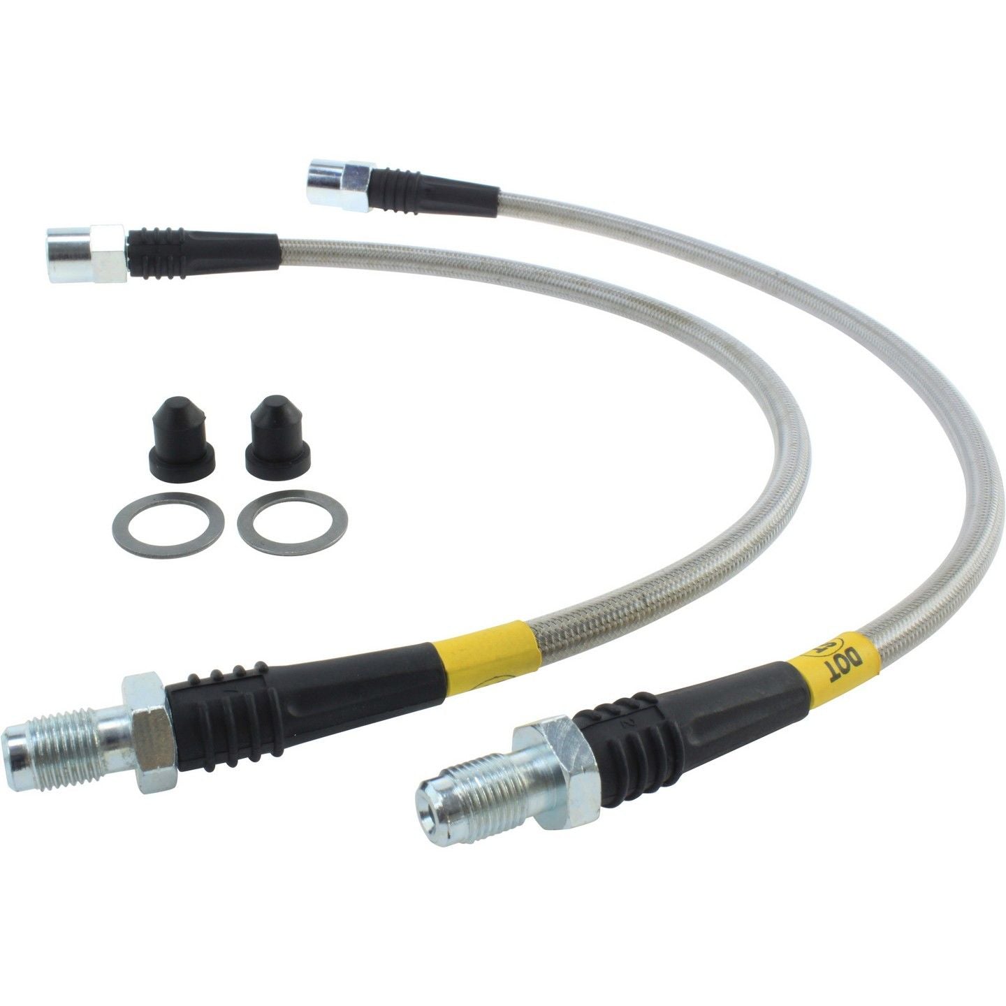 stoptech stainless steel brake line kit  frsport 950.35005