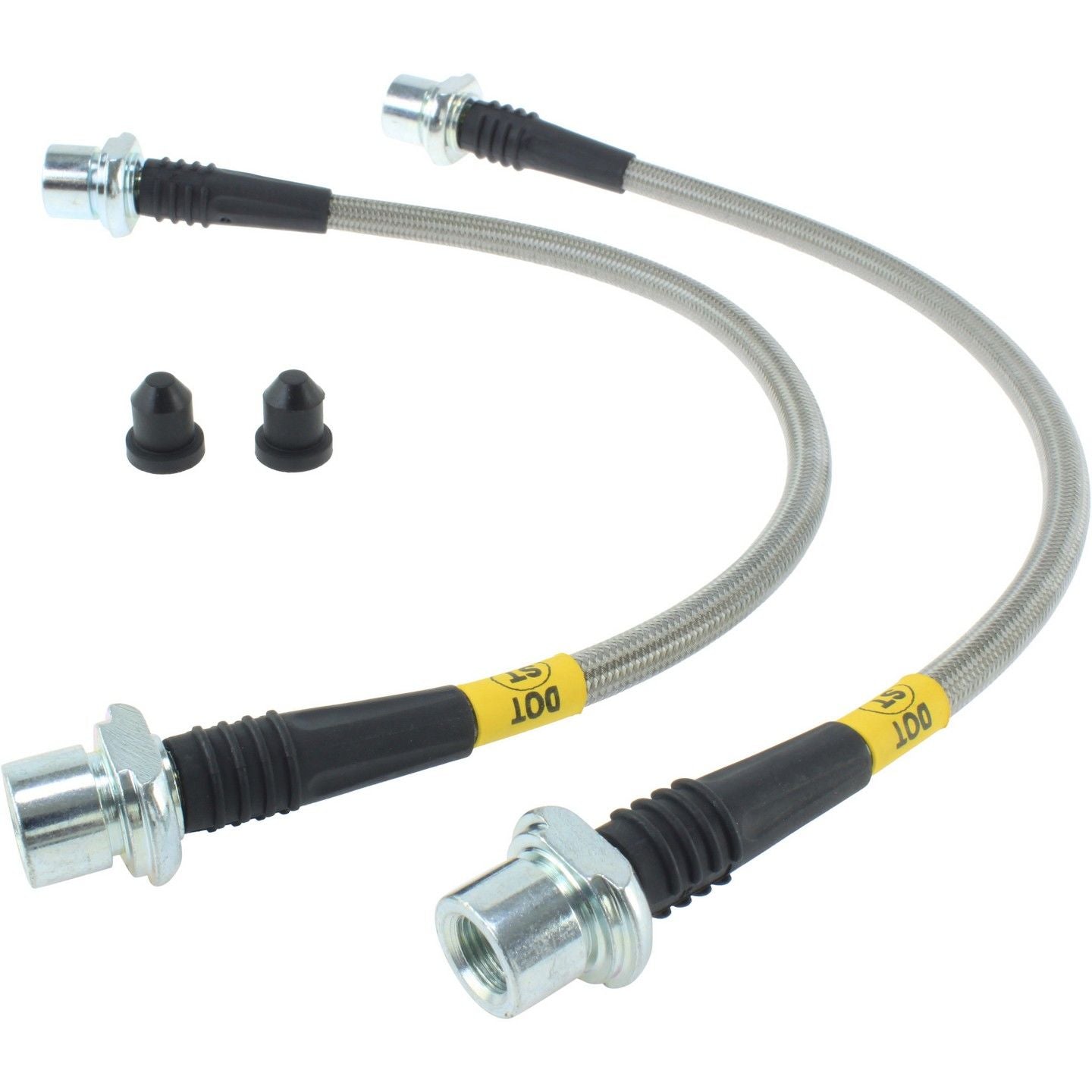 stoptech stainless steel brake line kit  frsport 950.44023