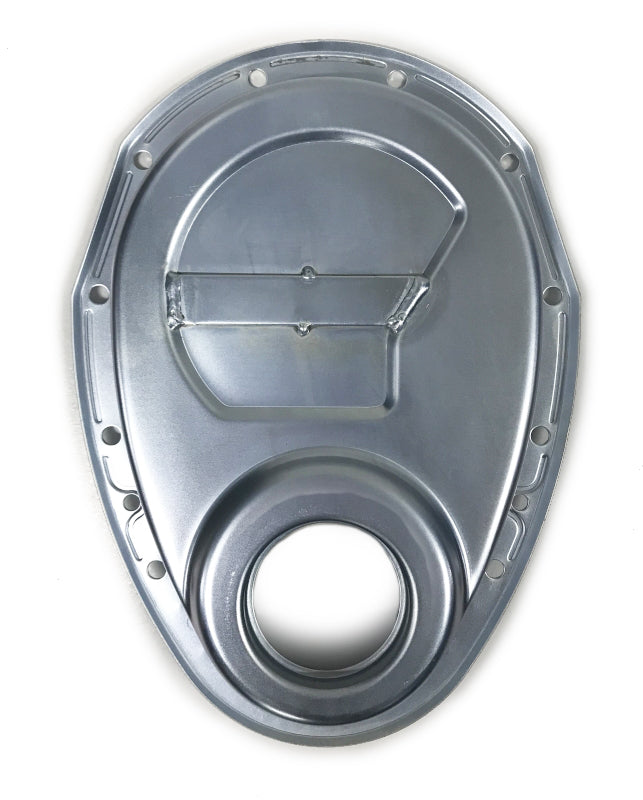 Champ Pans SBC Timing Cover - 75 & Newer w/Strap CHACP136WS