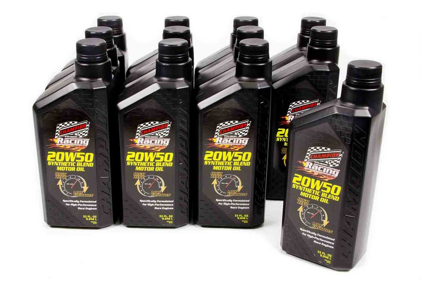 Champion 20w50 Synthetic Racing Oil 12x1Qt CHO4111H-12