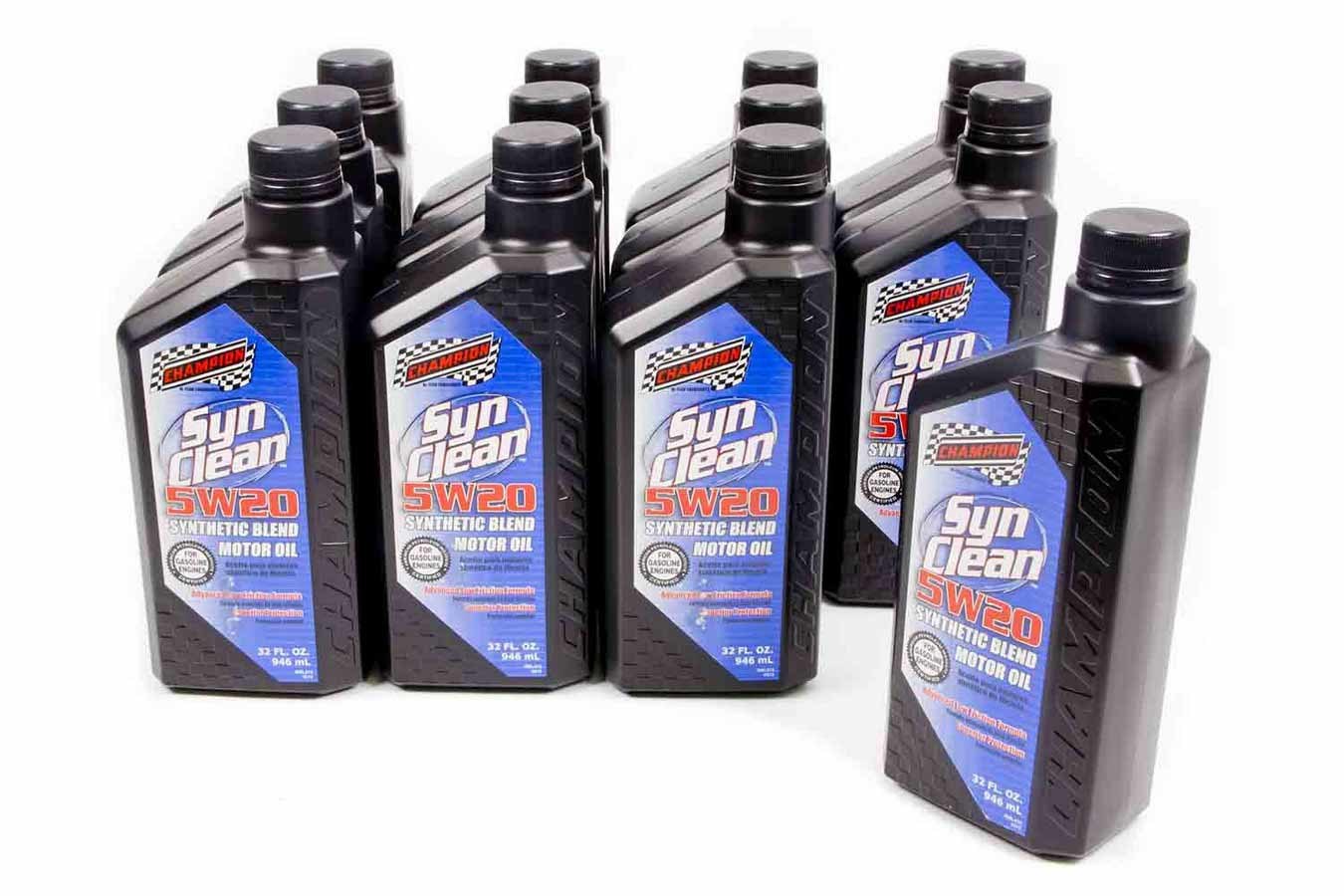 Champion 5w20 Syn-Blend Oil 12x1Qt CHO4230H-12