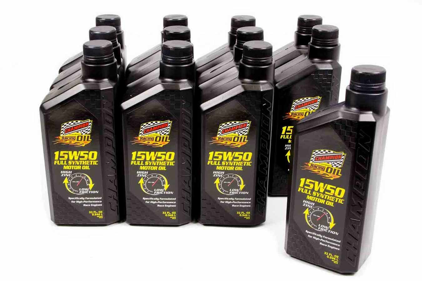 Champion 15w50 Synthetic Racing Oil 12x1Qt CHO4309H-12