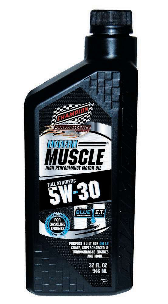 Champion Modern Muscle 5w30 Oil 1 Qt. Full Synthetic CHO4401H