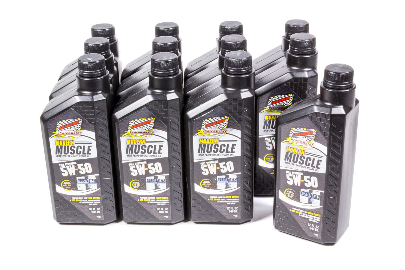 Champion Modern Muscle 5w50 Oil Case 12x1Qt. Full Syn. CHO4403H-12