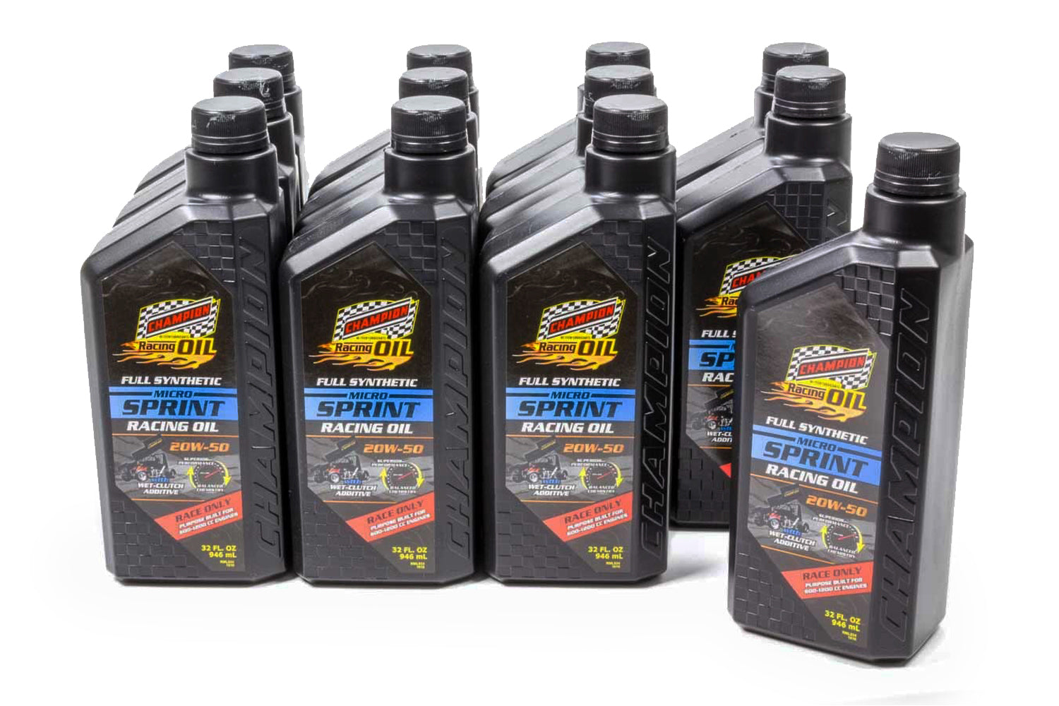 Champion Micro Sprint Oil 20w50 Case 12 x 1 Quart CHO4446H-12