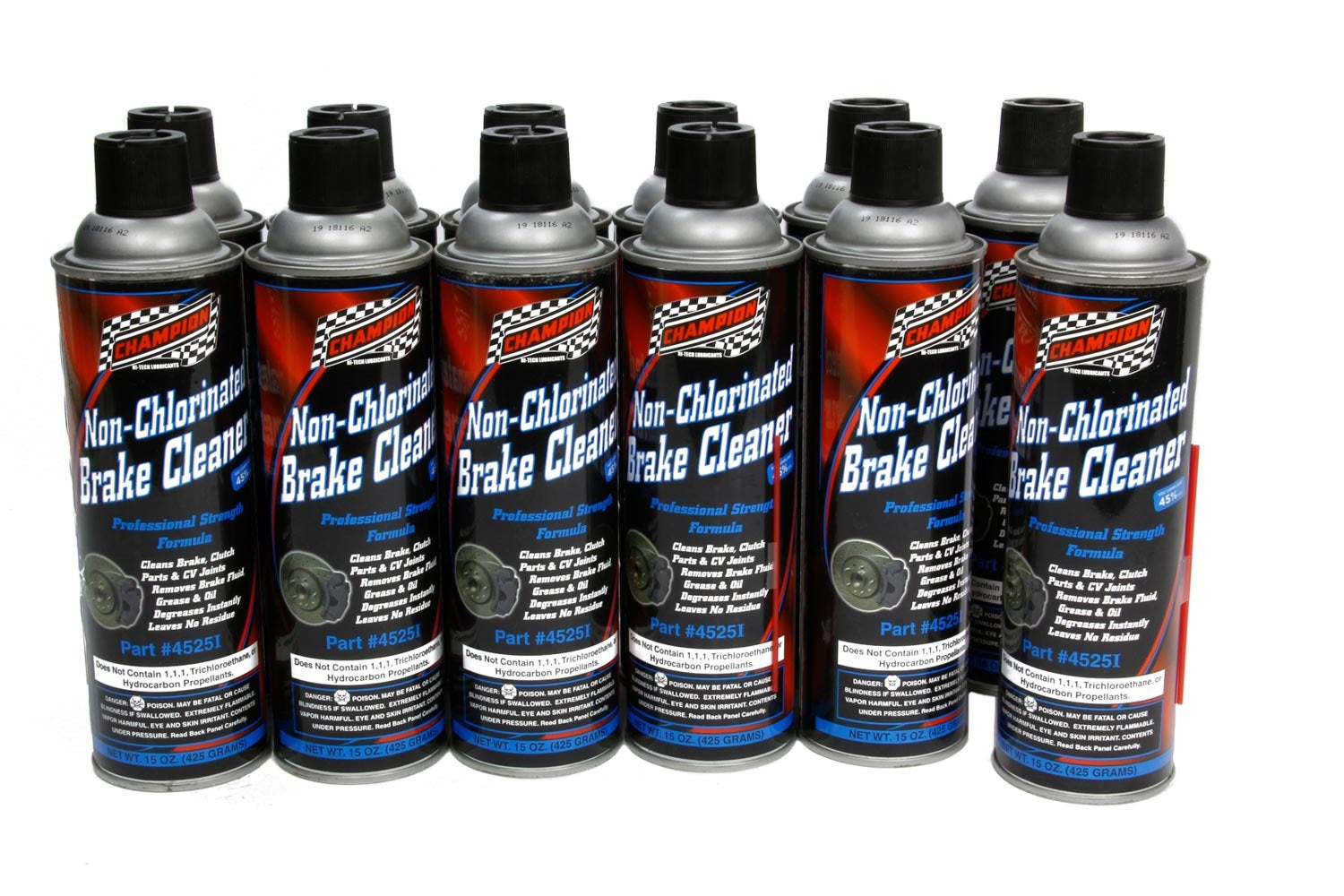 Champion Brake Cleaner Non-Chlori nated 12x15oz. CHO4525I-12