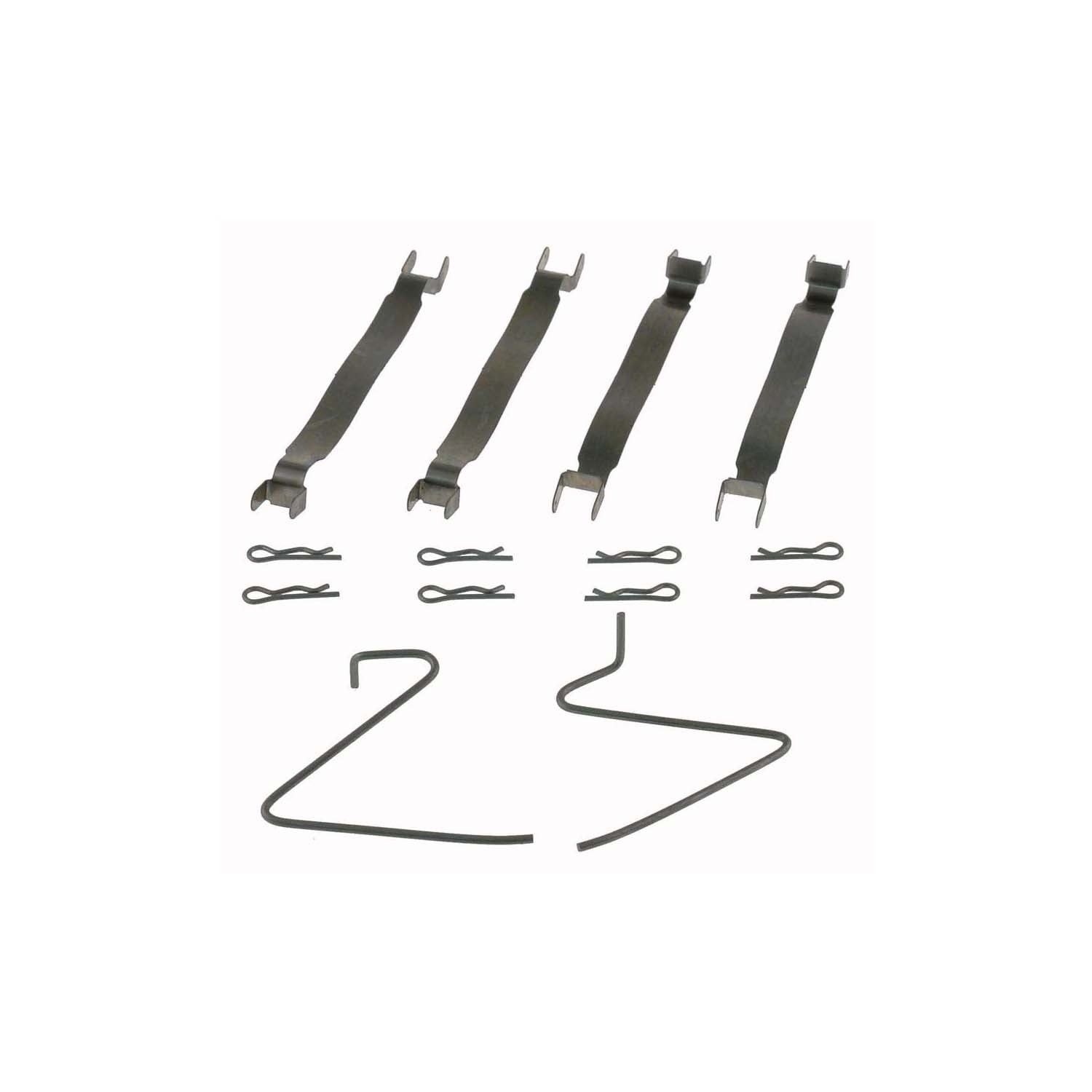 Carlson Disc Brake Hardware Kit  top view frsport 13124