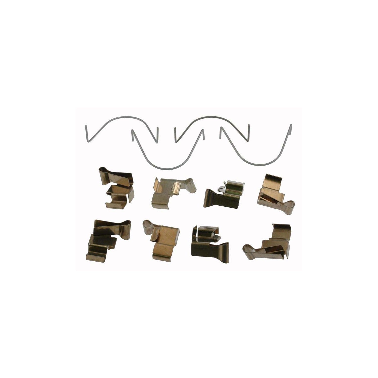 Carlson Disc Brake Hardware Kit  top view frsport 13167