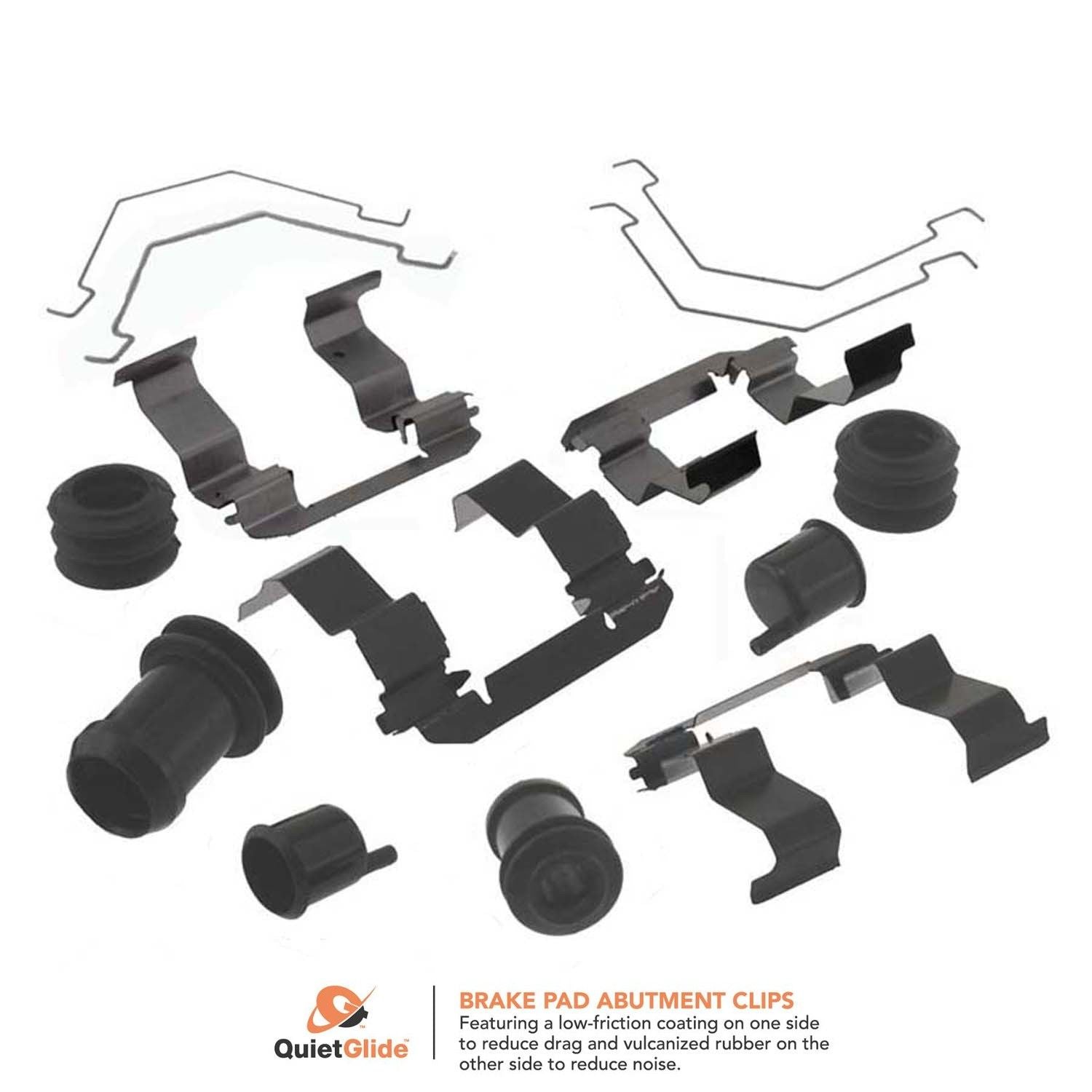 Carlson Disc Brake Hardware Kit  top view frsport 13261Q