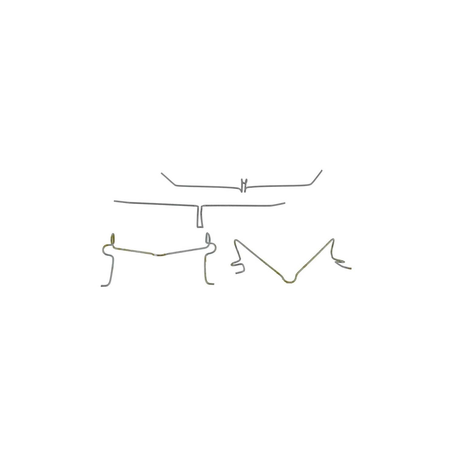 Carlson Disc Brake Hardware Kit  top view frsport 13271