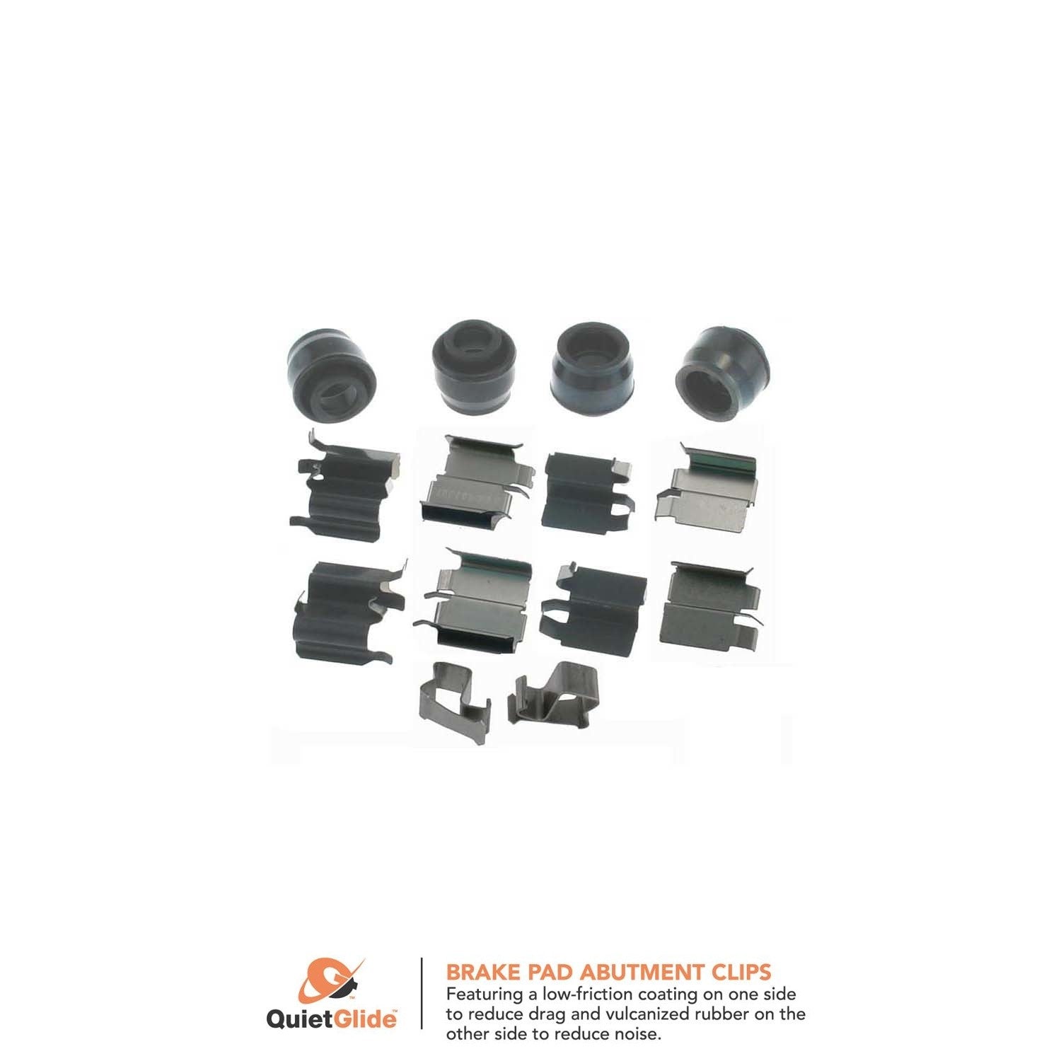 Carlson Disc Brake Hardware Kit  top view frsport 13349Q