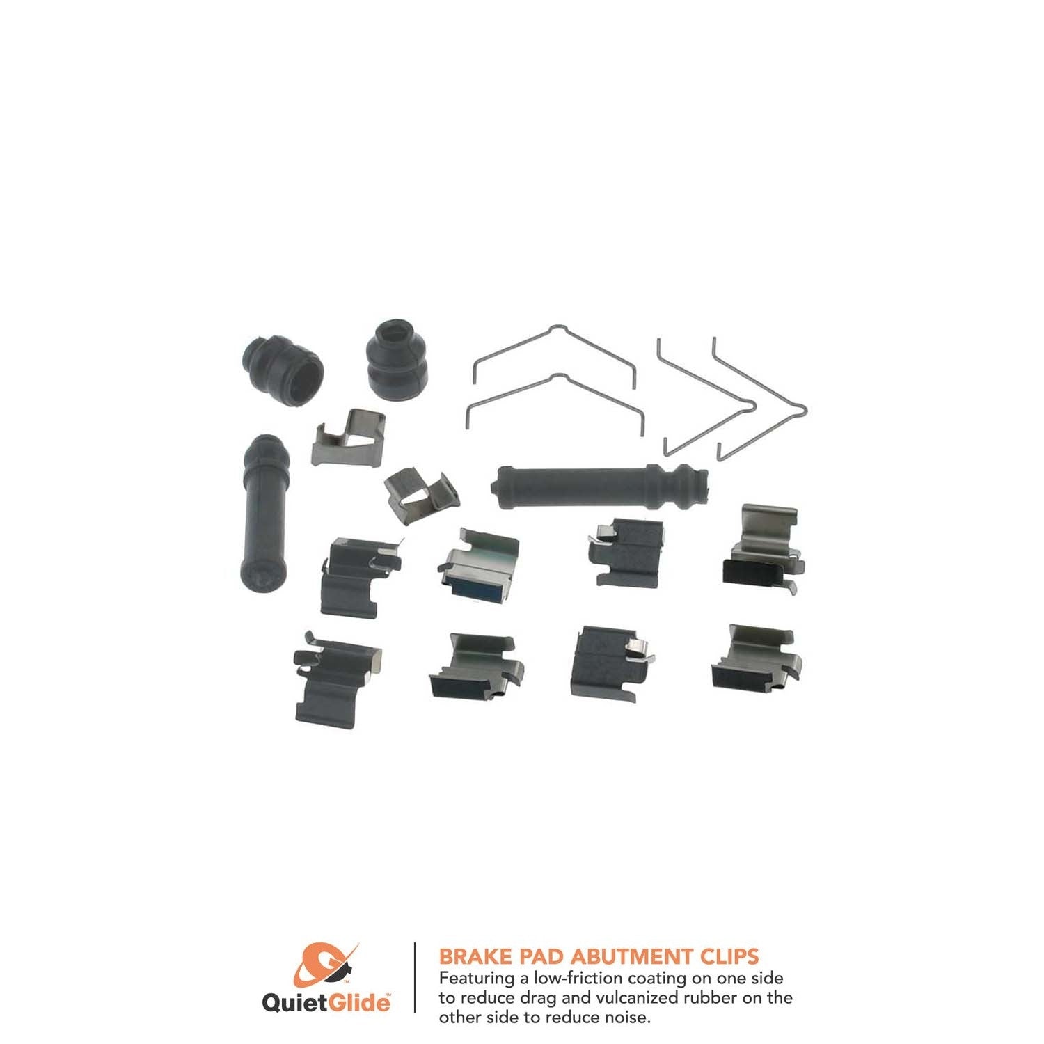 Carlson Disc Brake Hardware Kit  top view frsport 13363Q