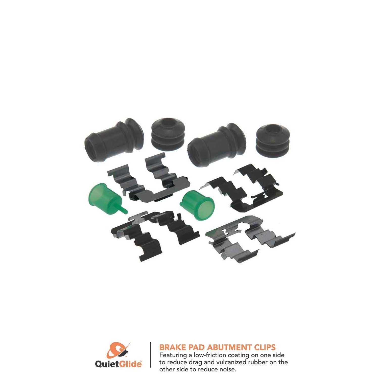 Carlson Disc Brake Hardware Kit  top view frsport 13378Q