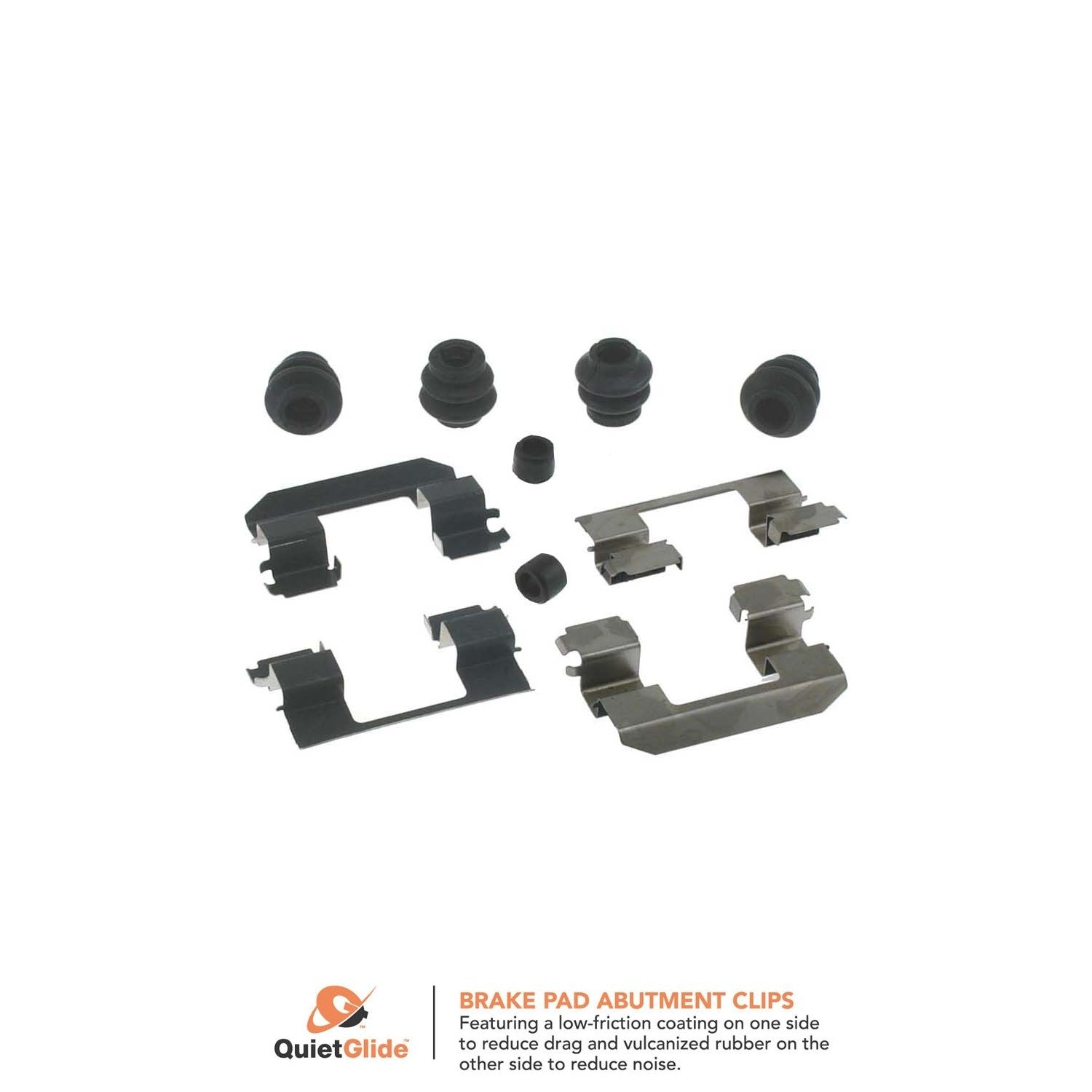 Carlson Disc Brake Hardware Kit  top view frsport 13458Q