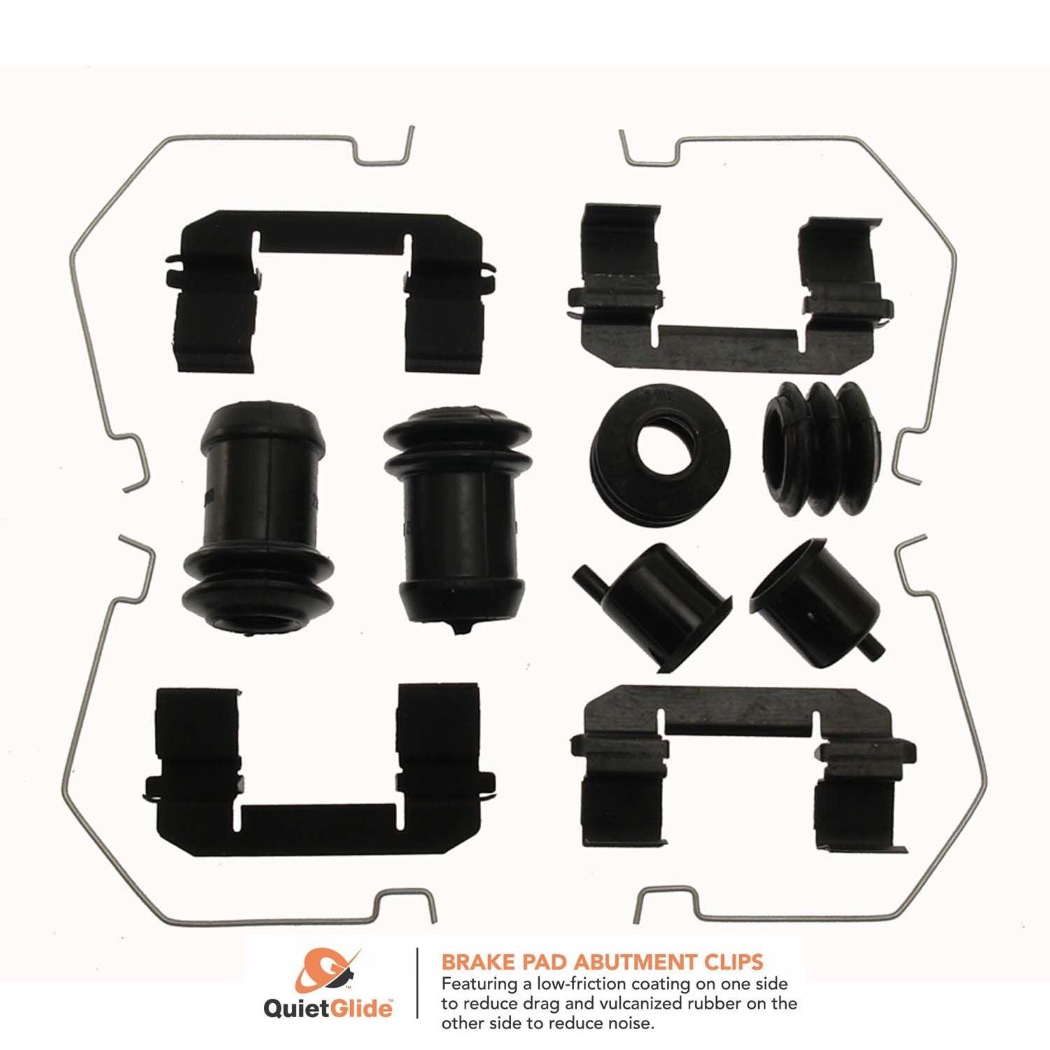 Carlson Disc Brake Hardware Kit  top view frsport 13473Q