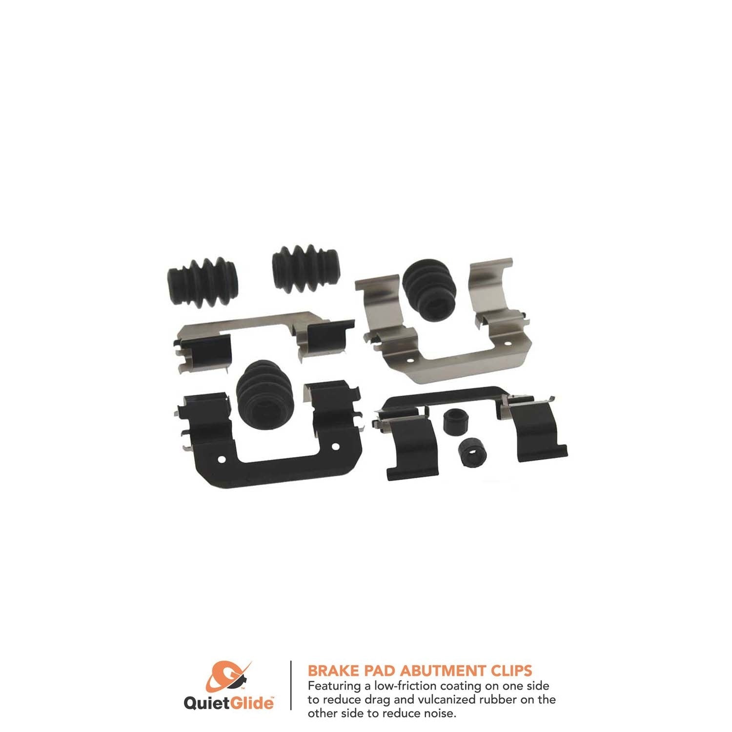 Carlson Disc Brake Hardware Kit  top view frsport 13502Q