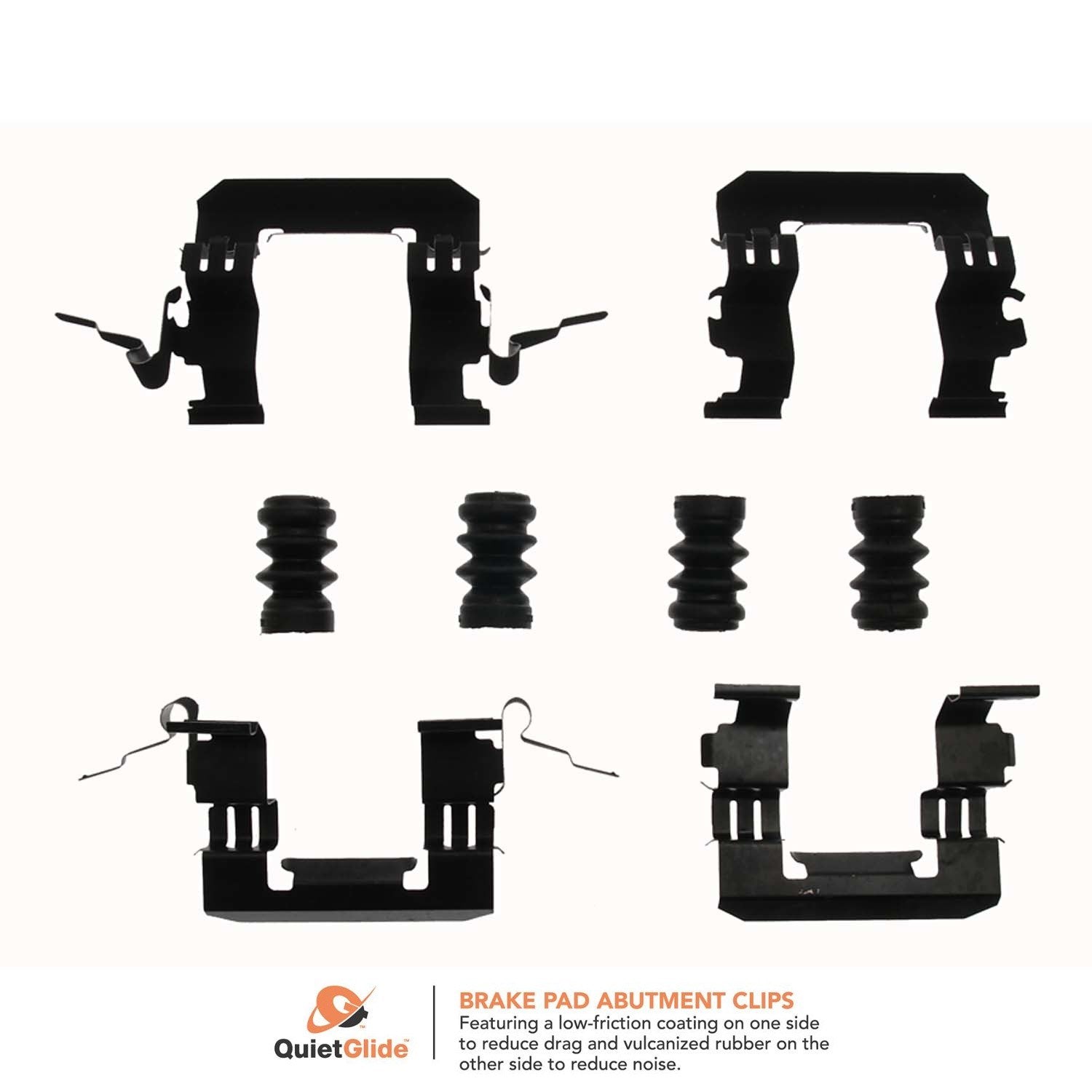 Carlson Disc Brake Hardware Kit  top view frsport 13522Q