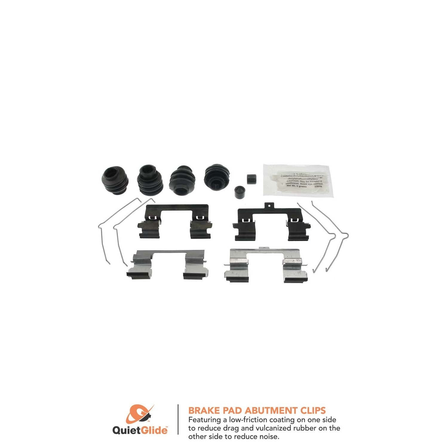 Carlson Disc Brake Hardware Kit  top view frsport 13555Q