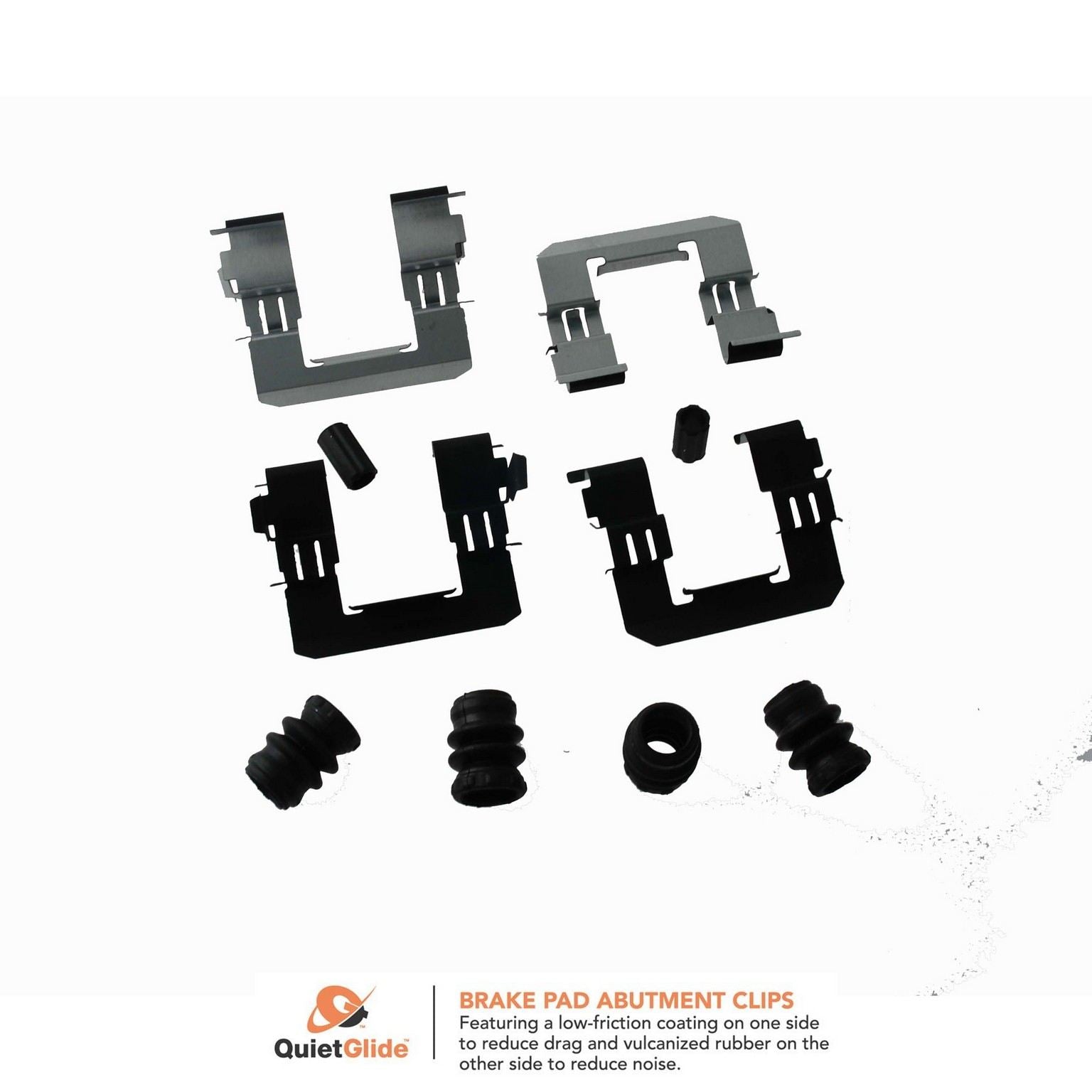 Carlson Disc Brake Hardware Kit  top view frsport 13612Q