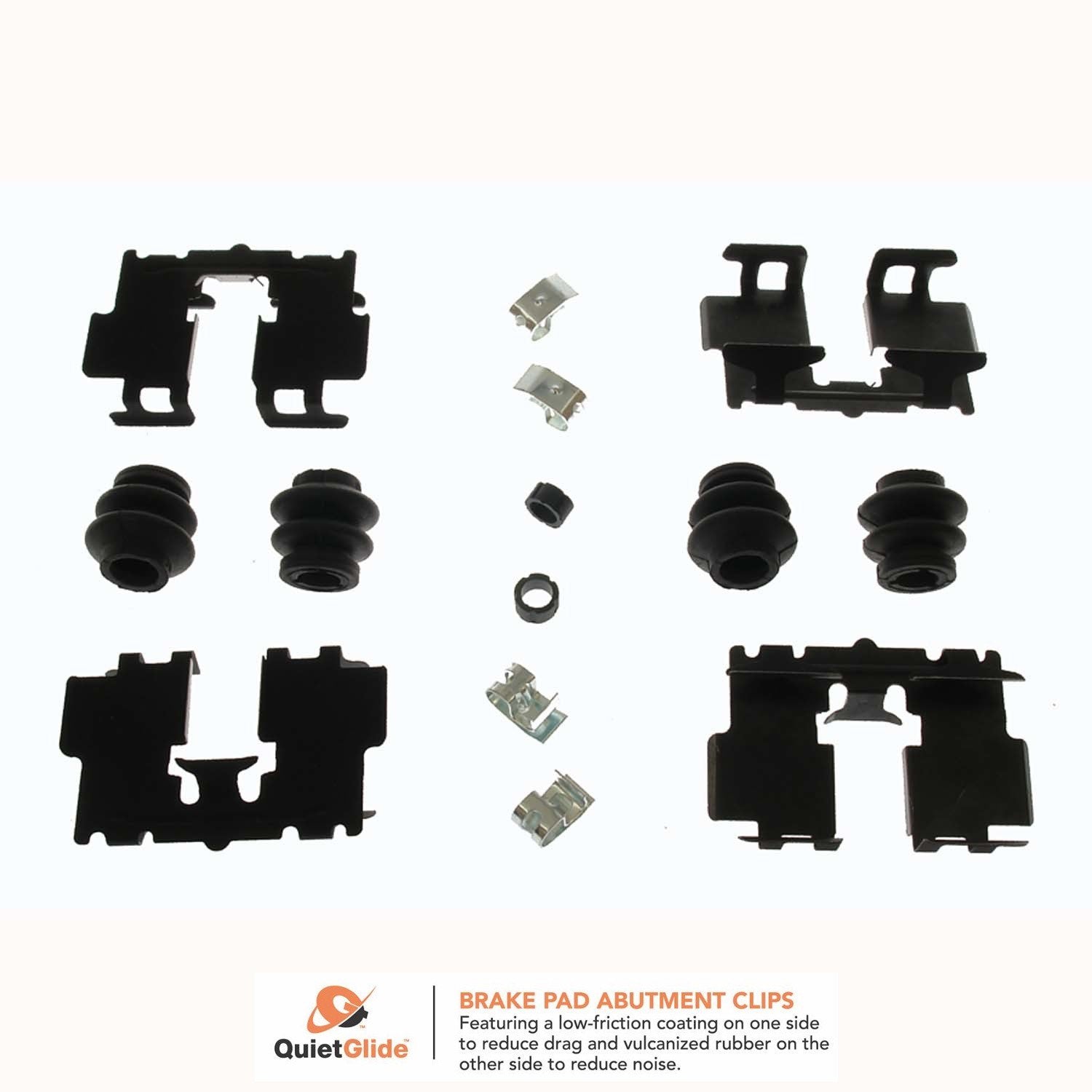 Carlson Disc Brake Hardware Kit  top view frsport 13626Q