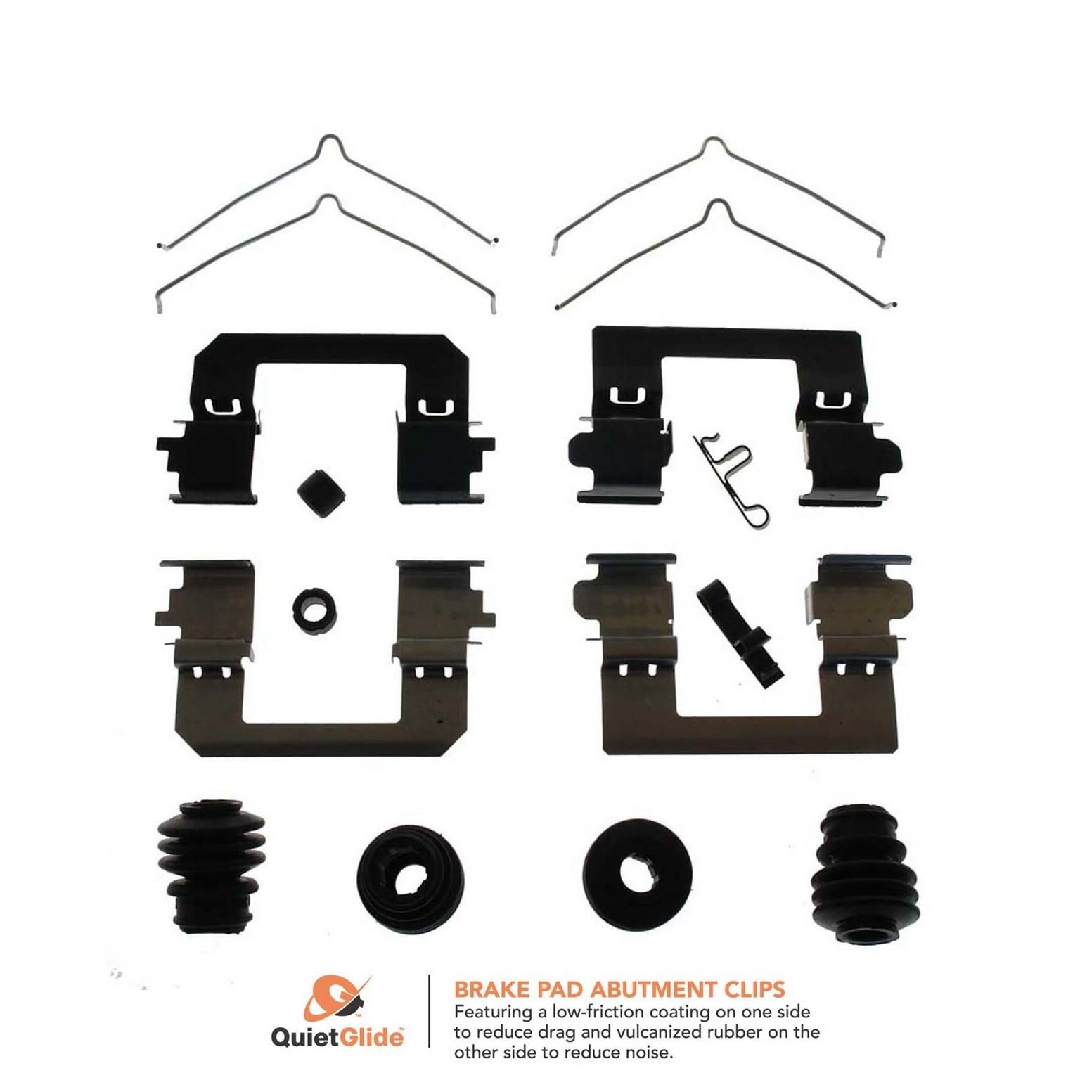 Carlson Disc Brake Hardware Kit  top view frsport 13703Q