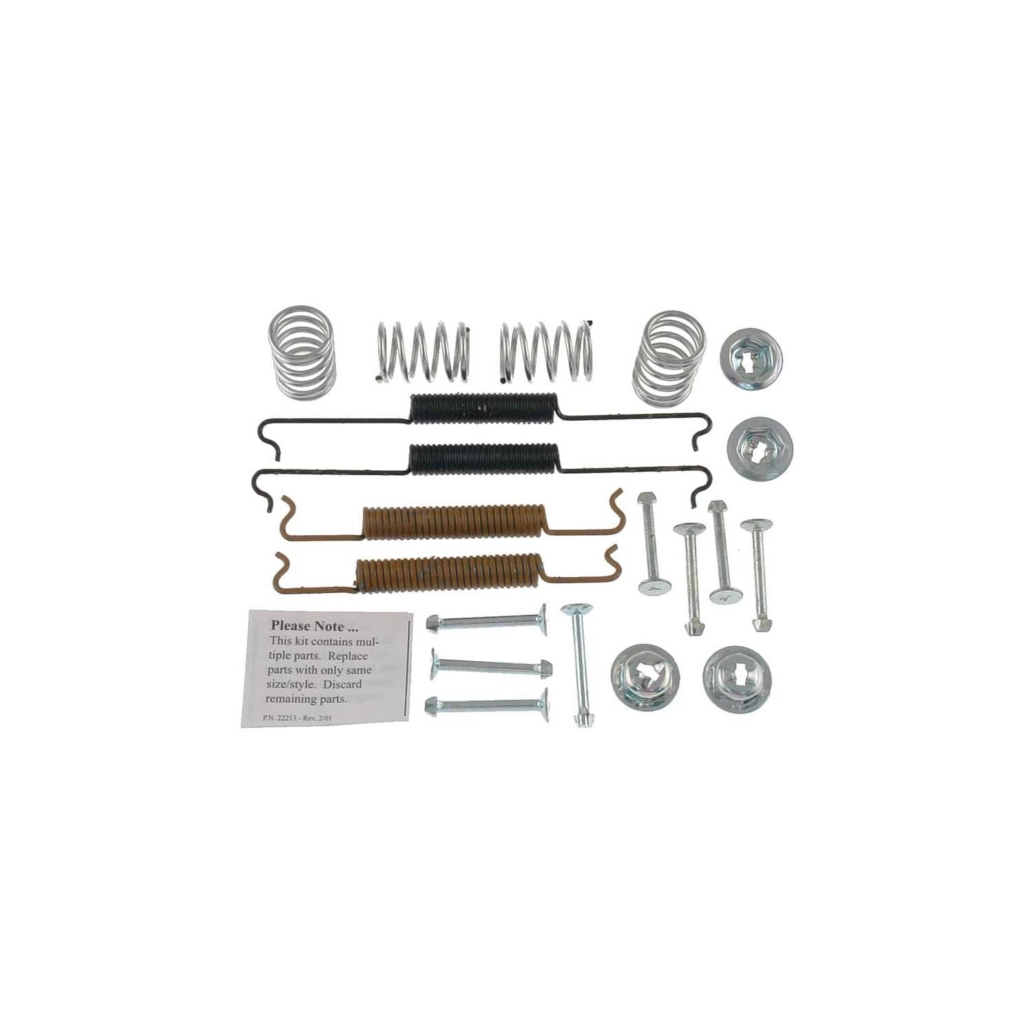 Carlson Drum Brake Hardware Kit  top view frsport 17179