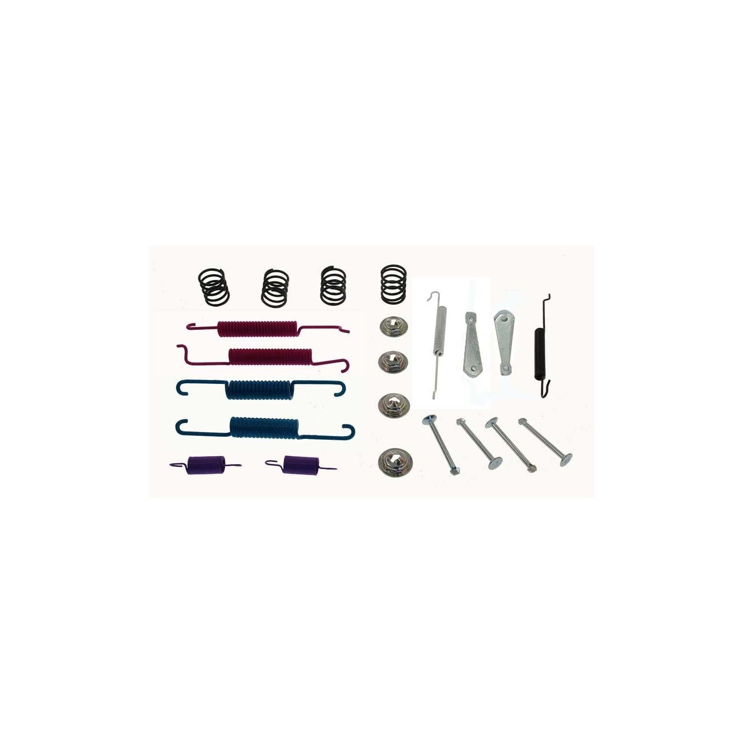 Carlson Drum Brake Hardware Kit  top view frsport 17348