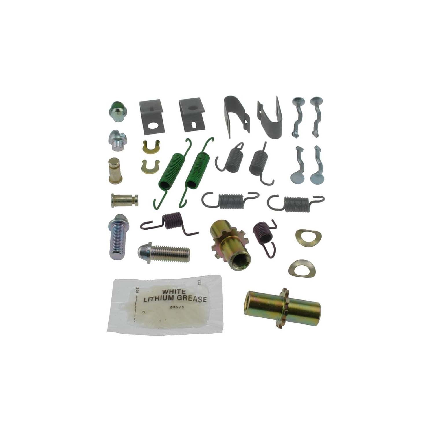 Carlson Parking Brake Hardware Kit  top view frsport 17398