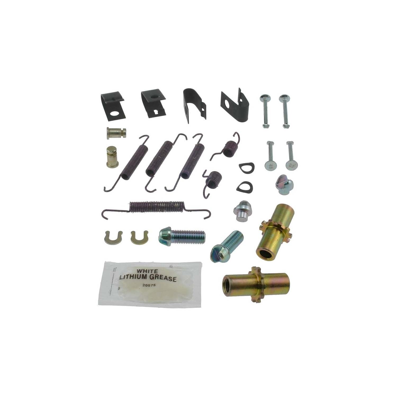 Carlson Parking Brake Hardware Kit  top view frsport 17410