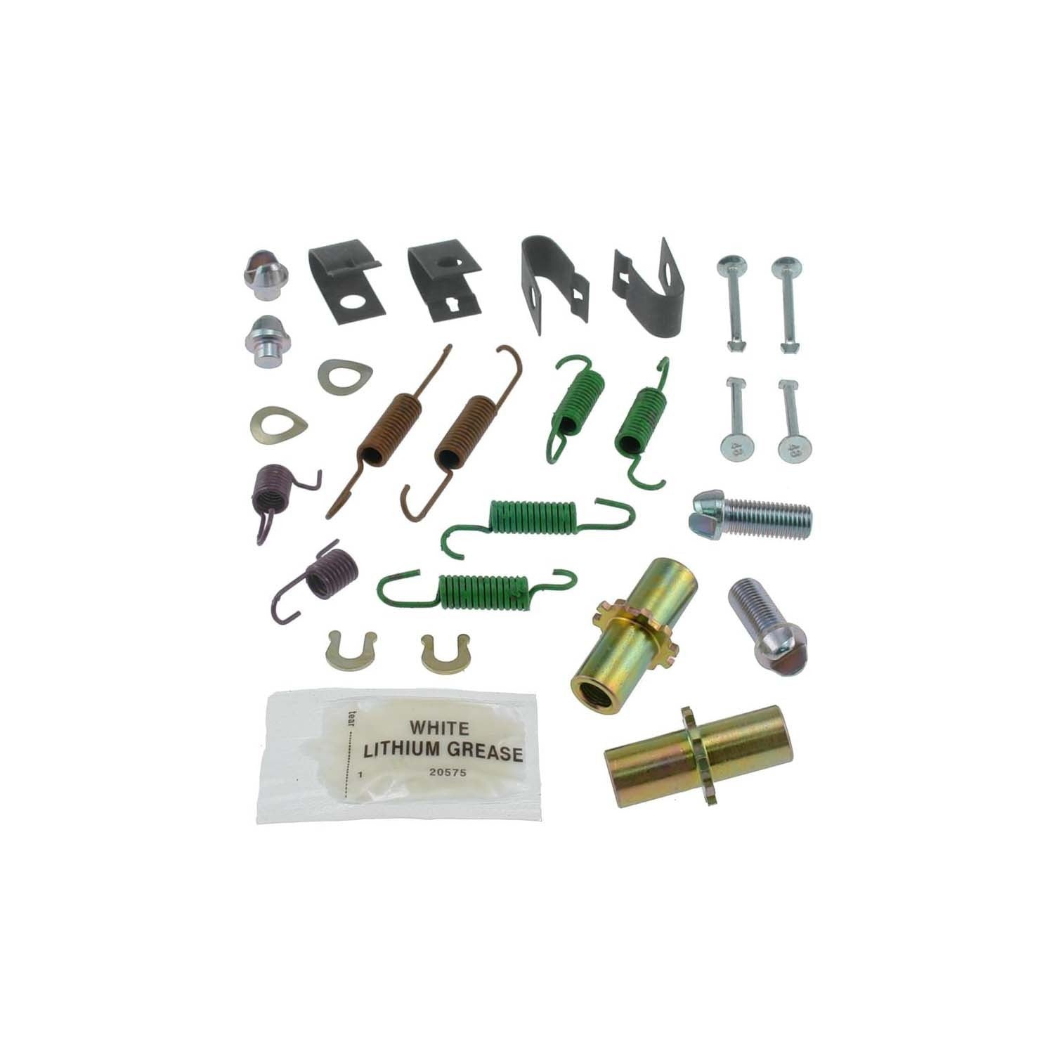 Carlson Parking Brake Hardware Kit  top view frsport 17411