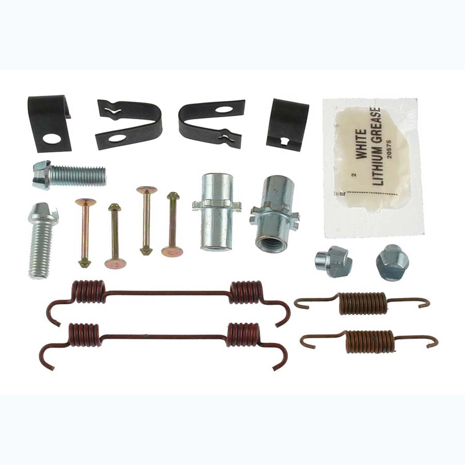 Carlson Parking Brake Hardware Kit  top view frsport 17455