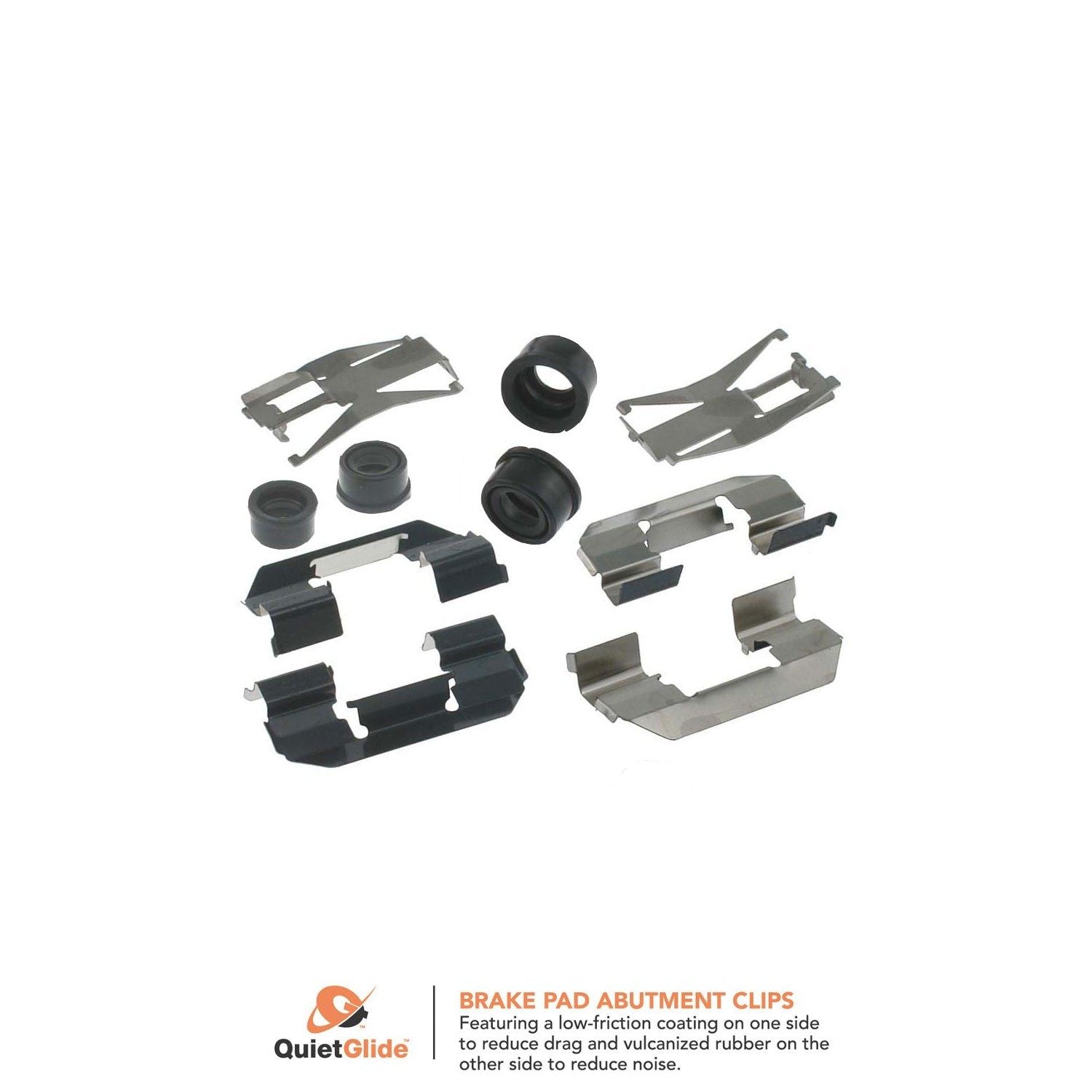 Carlson Disc Brake Hardware Kit  top view frsport H5631Q