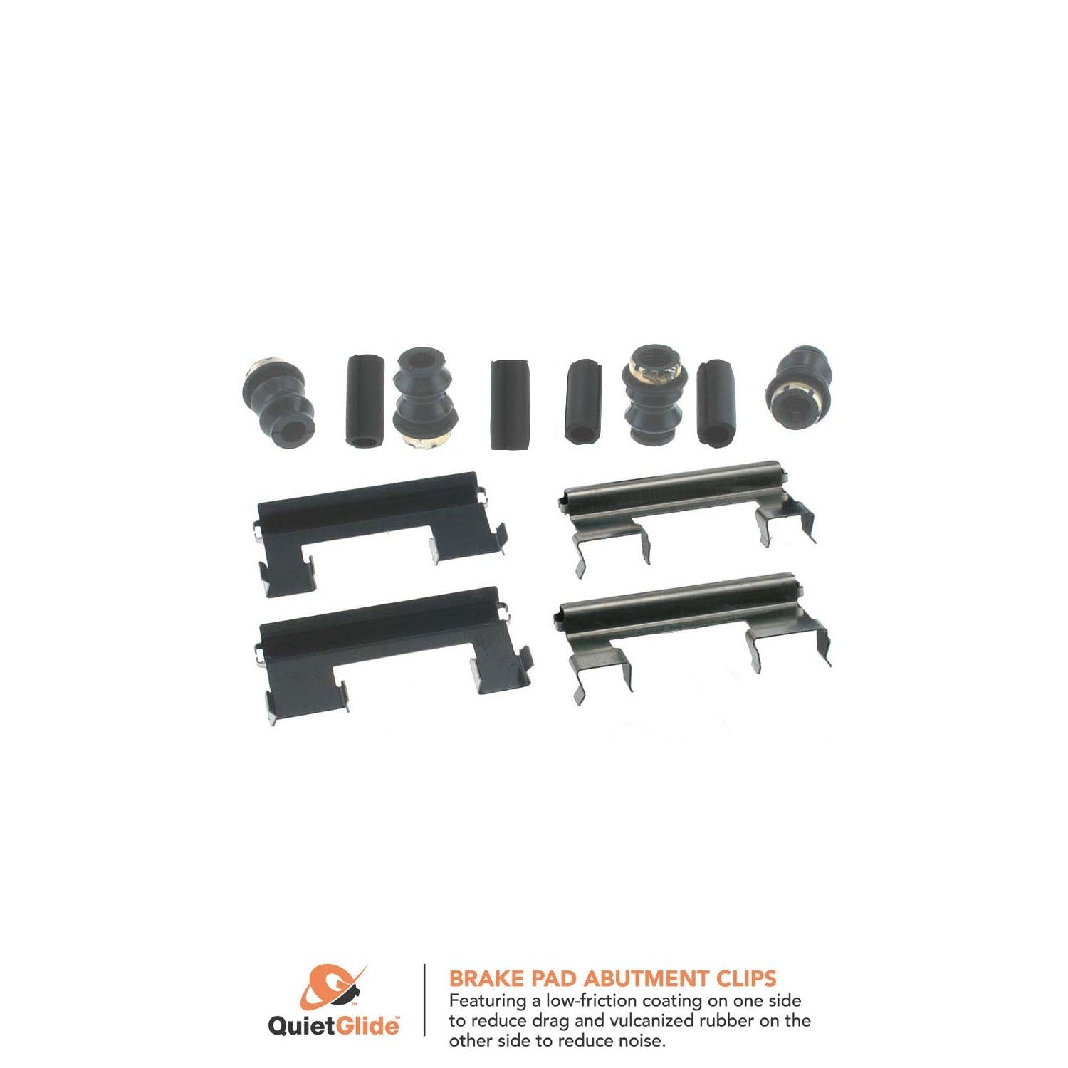 Carlson Disc Brake Hardware Kit  top view frsport H5644Q