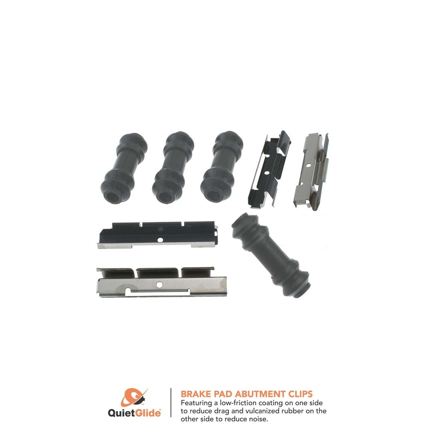 Carlson Disc Brake Hardware Kit  top view frsport H5651Q