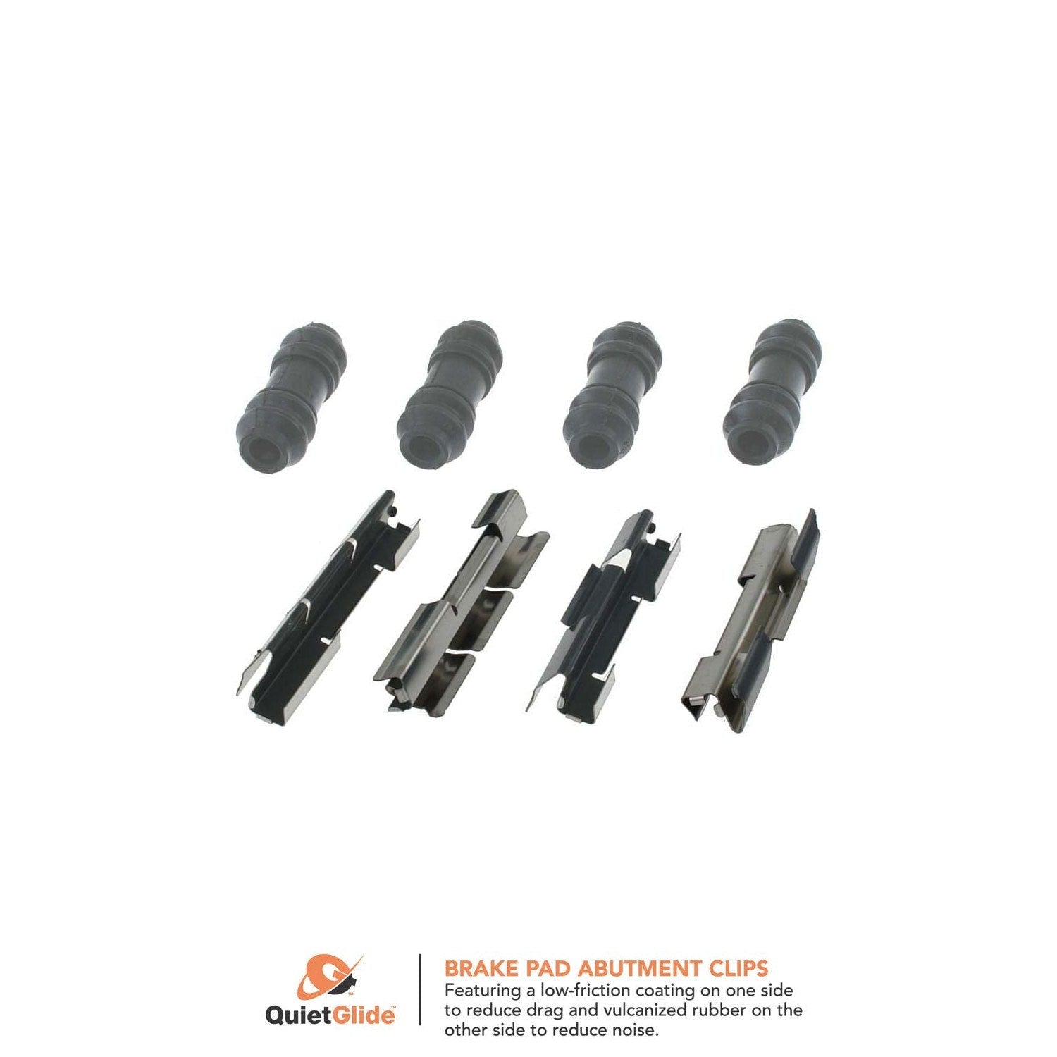 Carlson Disc Brake Hardware Kit  top view frsport H5668Q