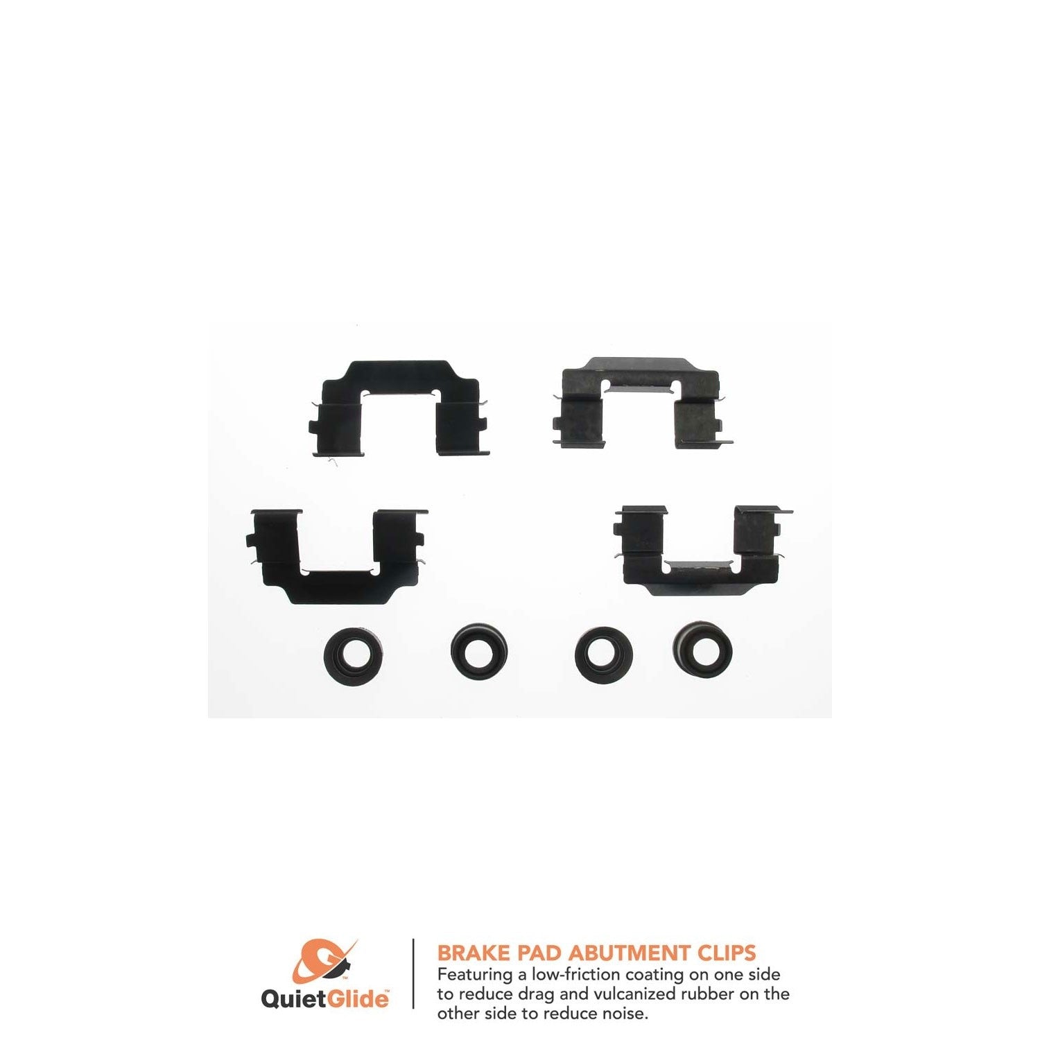 Carlson Disc Brake Hardware Kit  top view frsport H5669Q