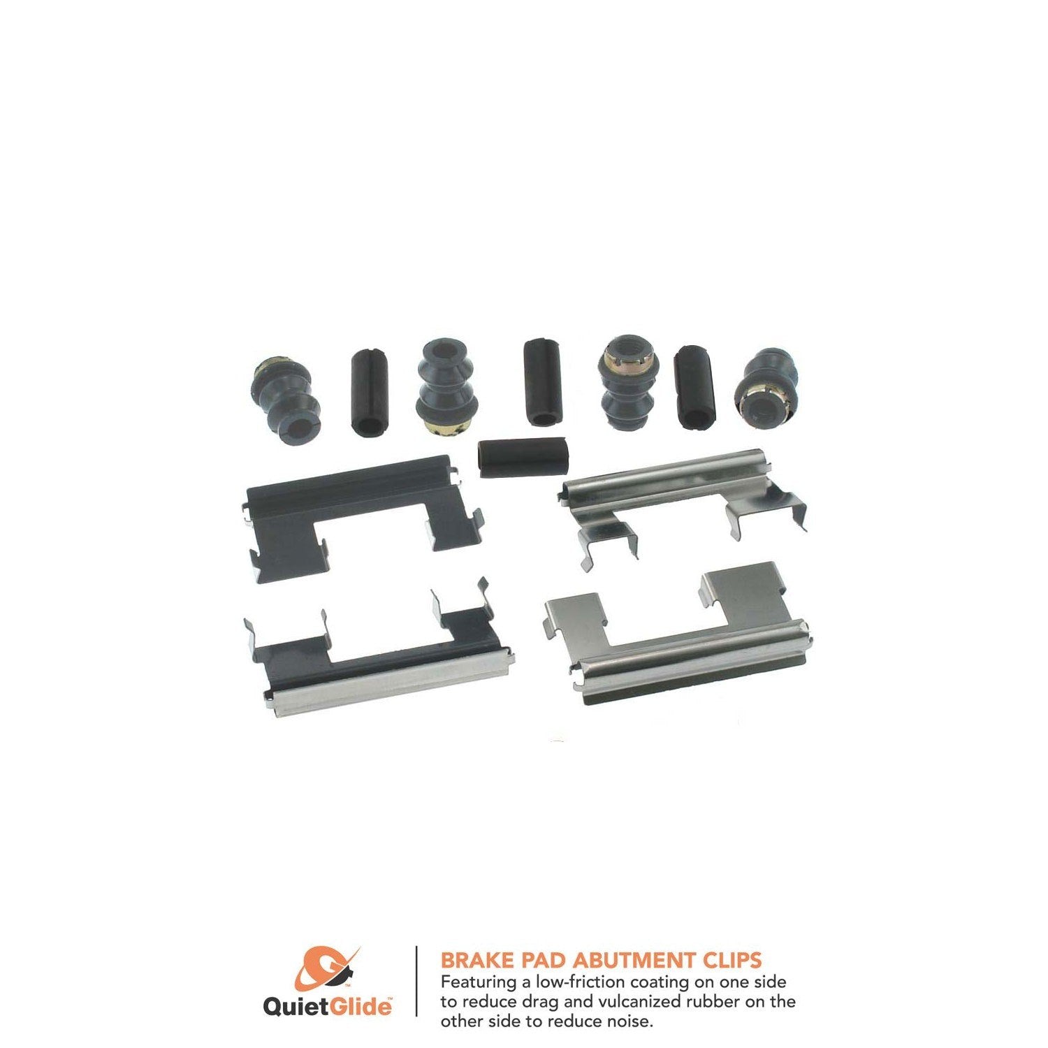 Carlson Disc Brake Hardware Kit  top view frsport H5673Q