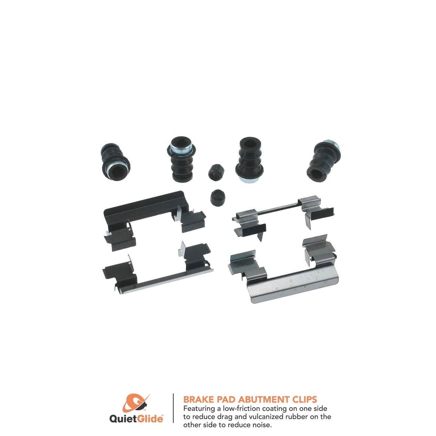 Carlson Disc Brake Hardware Kit  top view frsport H5686Q