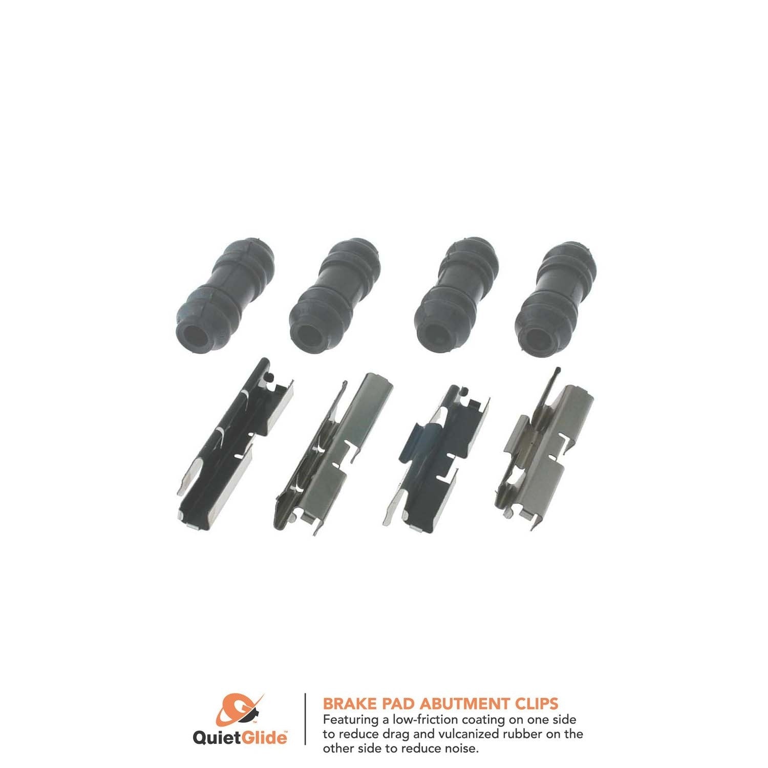 Carlson Disc Brake Hardware Kit  top view frsport H5690Q