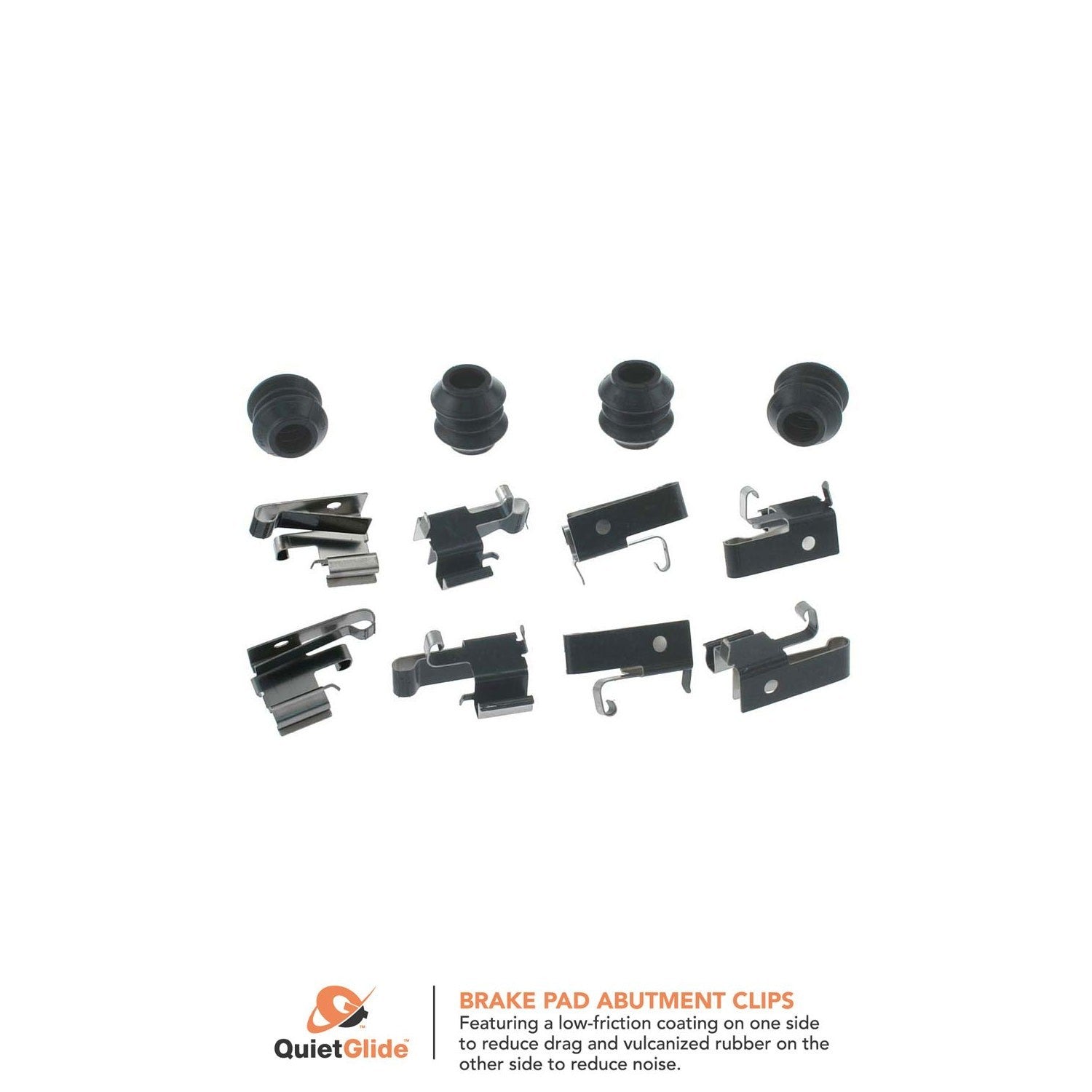 Carlson Disc Brake Hardware Kit  top view frsport H5698Q