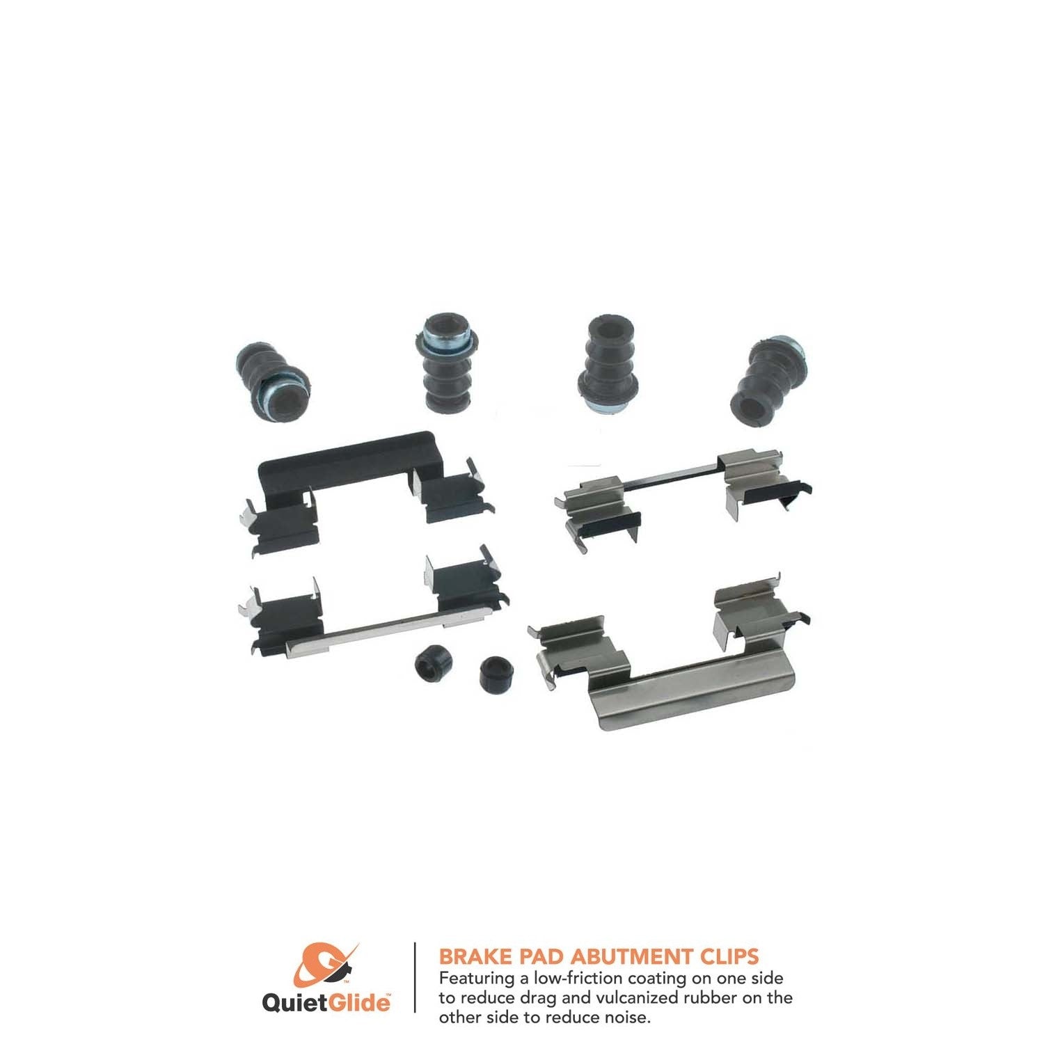 Carlson Disc Brake Hardware Kit  top view frsport H5752Q