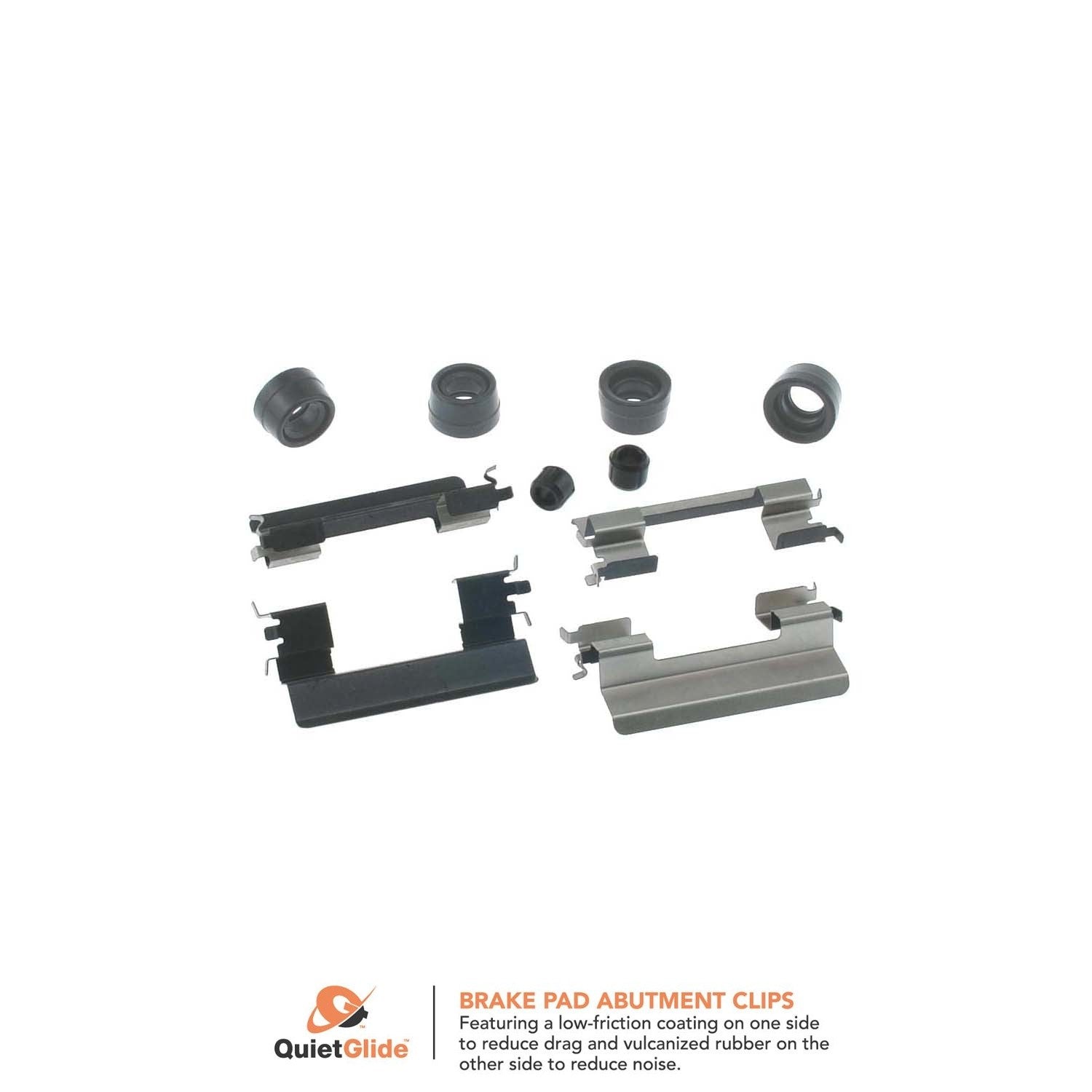 Carlson Disc Brake Hardware Kit  top view frsport H5757Q