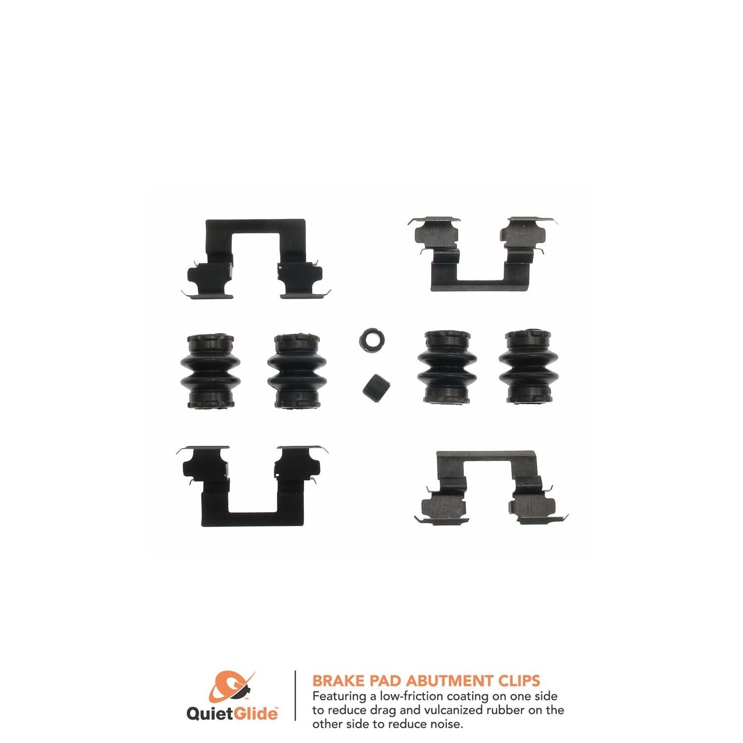 Carlson Disc Brake Hardware Kit  top view frsport H5758Q