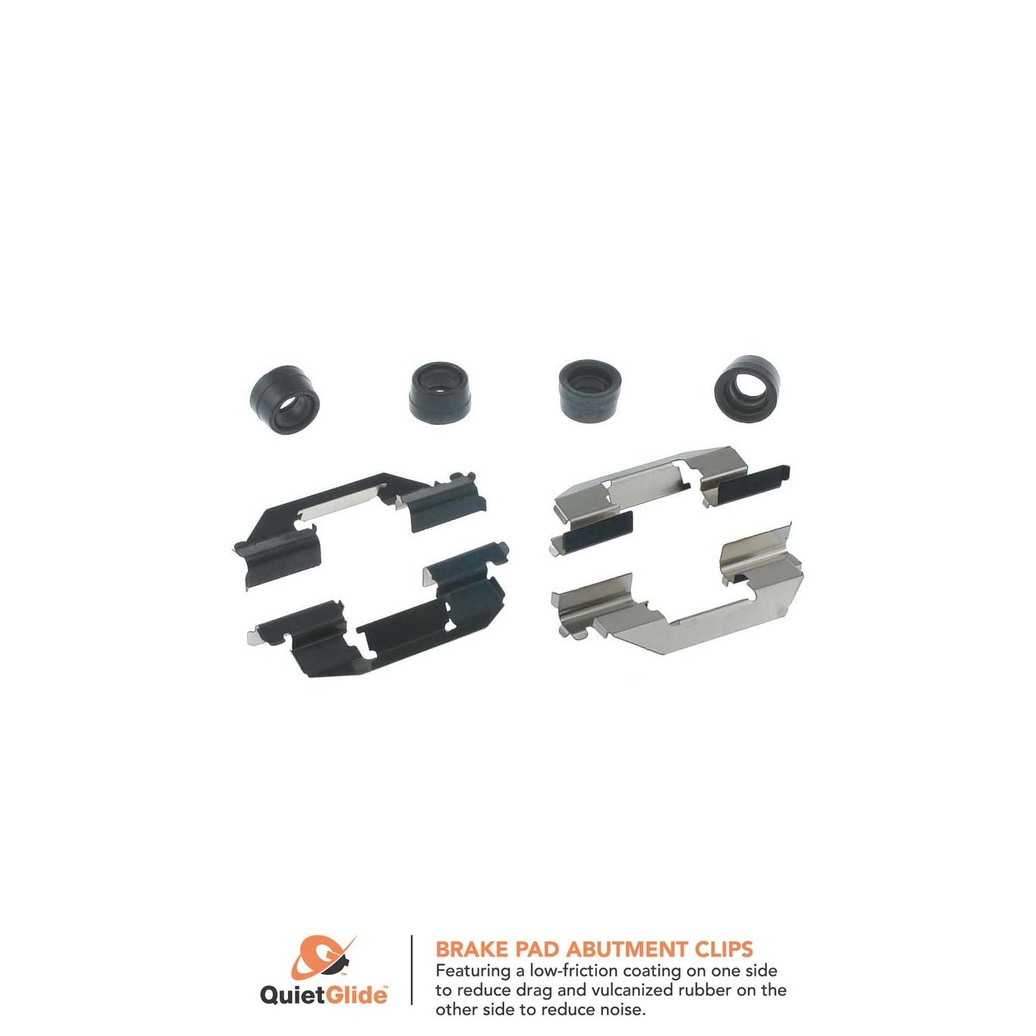 Carlson Disc Brake Hardware Kit  top view frsport H5761Q