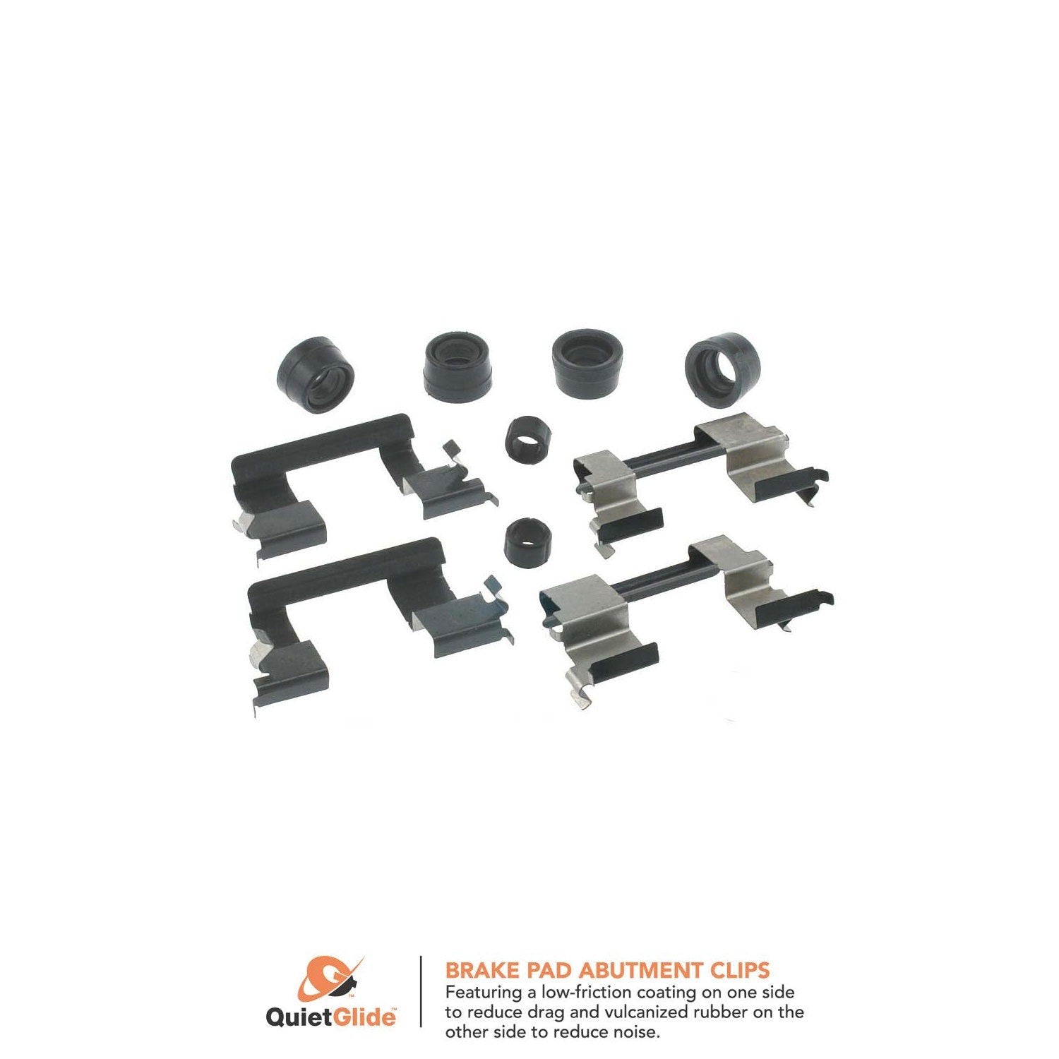 Carlson Disc Brake Hardware Kit  top view frsport H5772Q