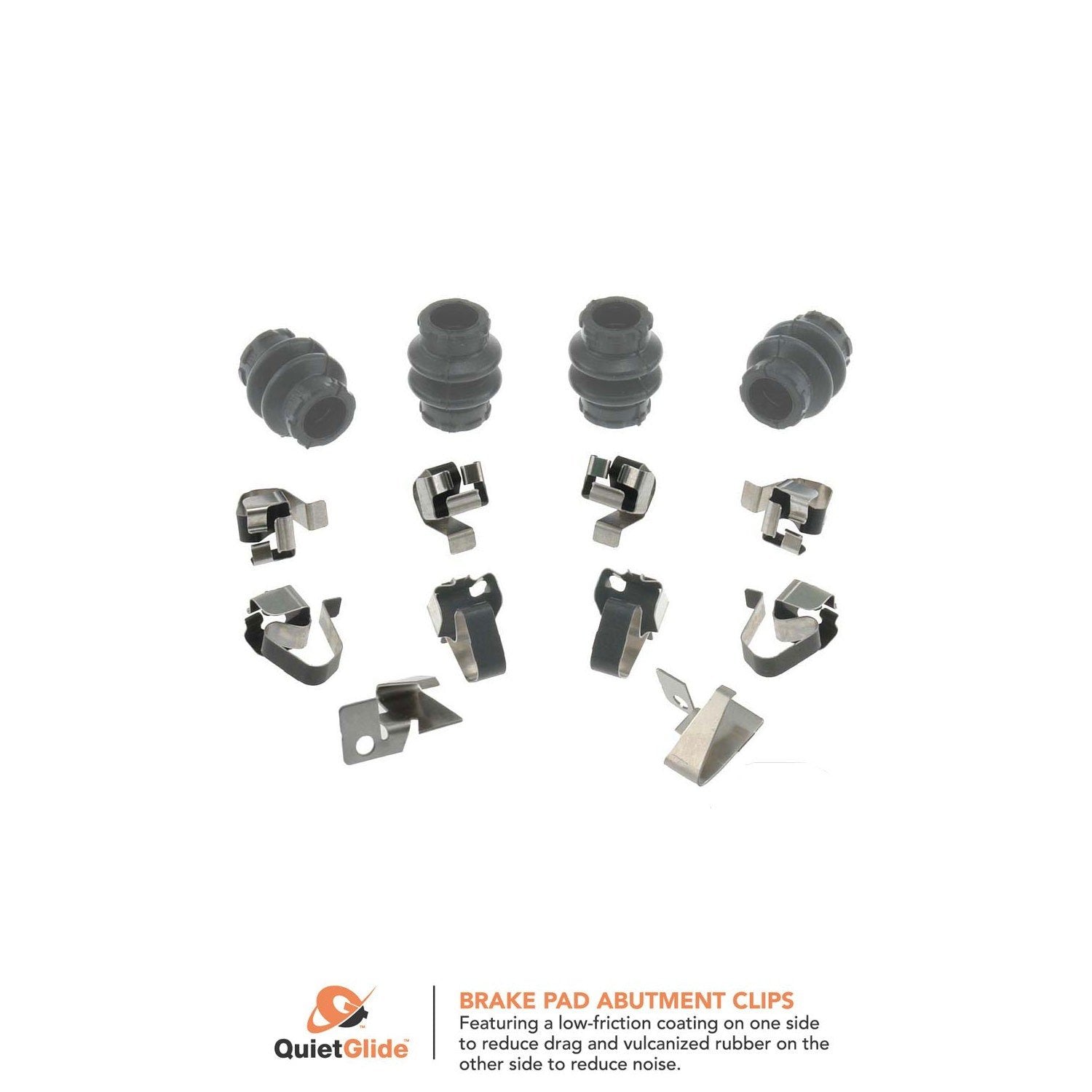 Carlson Disc Brake Hardware Kit  top view frsport H5777Q