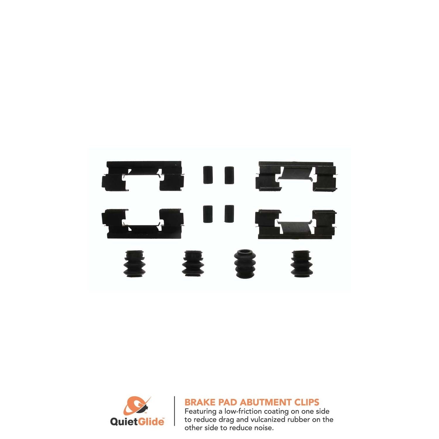 Carlson Disc Brake Hardware Kit  top view frsport H5781Q