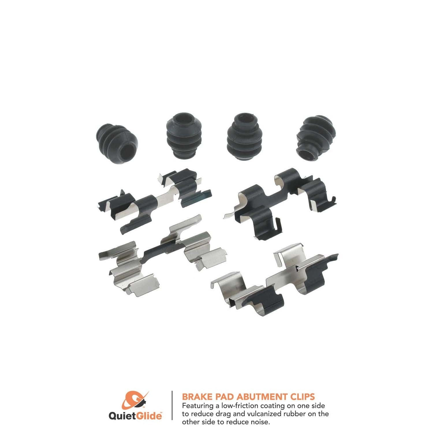 Carlson Disc Brake Hardware Kit  top view frsport H5793Q