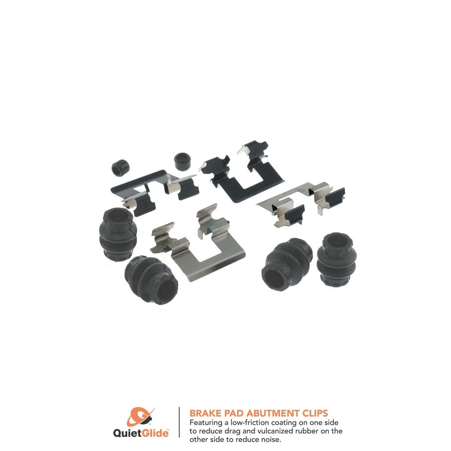 Carlson Disc Brake Hardware Kit  top view frsport H5794Q